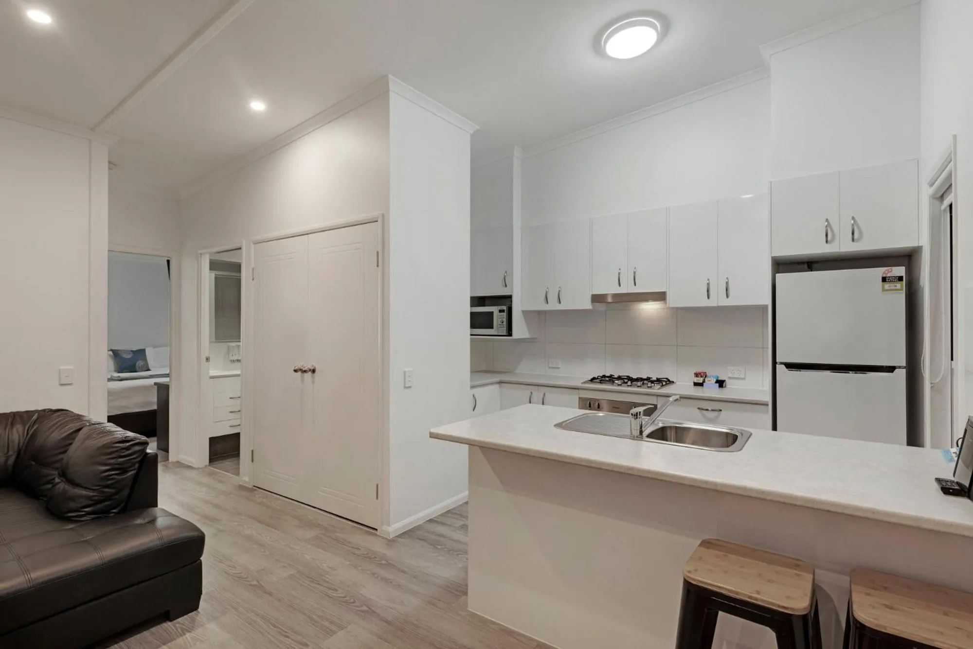 Kitchen or kitchenette in Discovery Parks - Emerald Beach