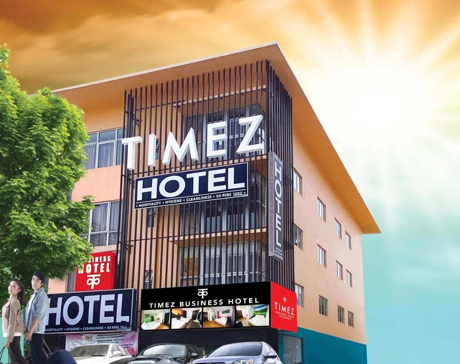 Property building in Timez Business Hotel
