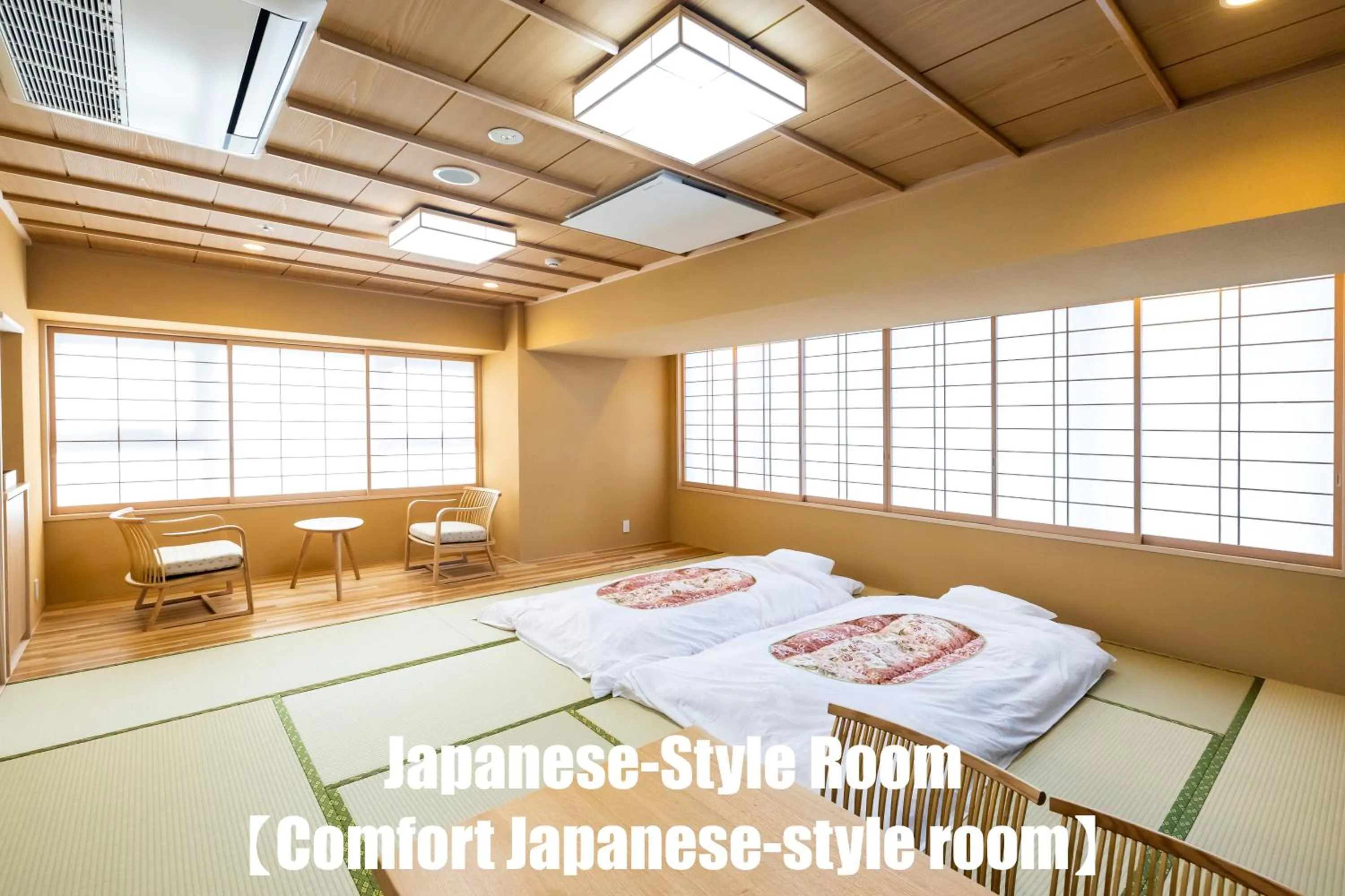 Bed in Ryokan Ginkaku Kyoto