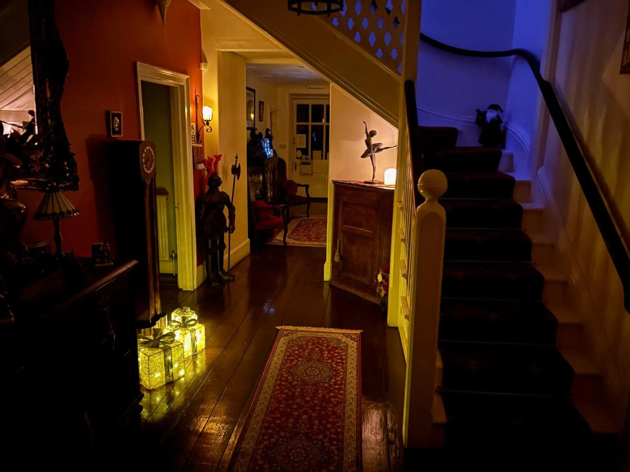 Lobby or reception in Plas Tan-Yr-Allt Historic Country House B&B