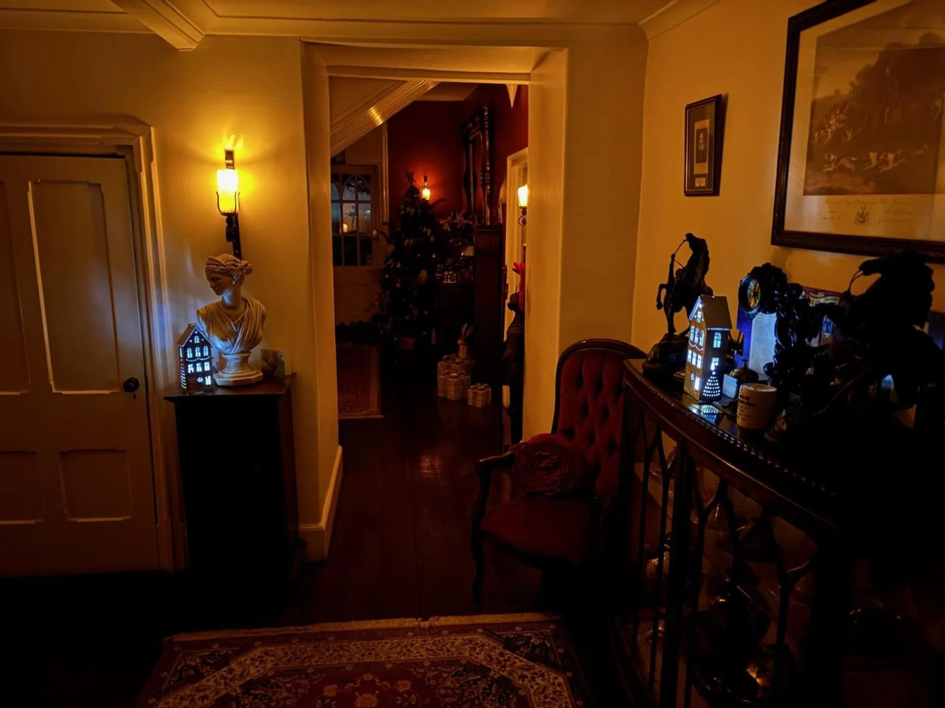 Lobby or reception in Plas Tan-Yr-Allt Historic Country House B&B