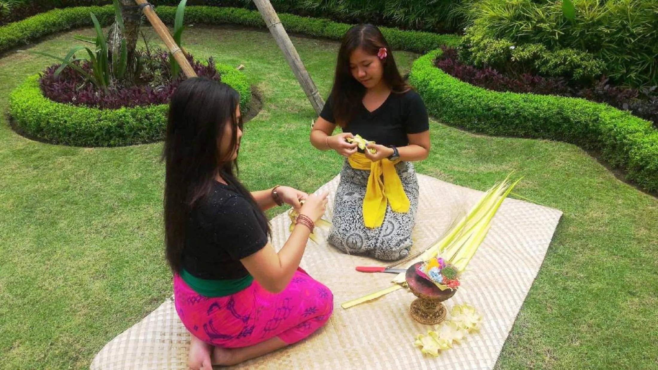 Staff in Saka Village Resort Ubud
