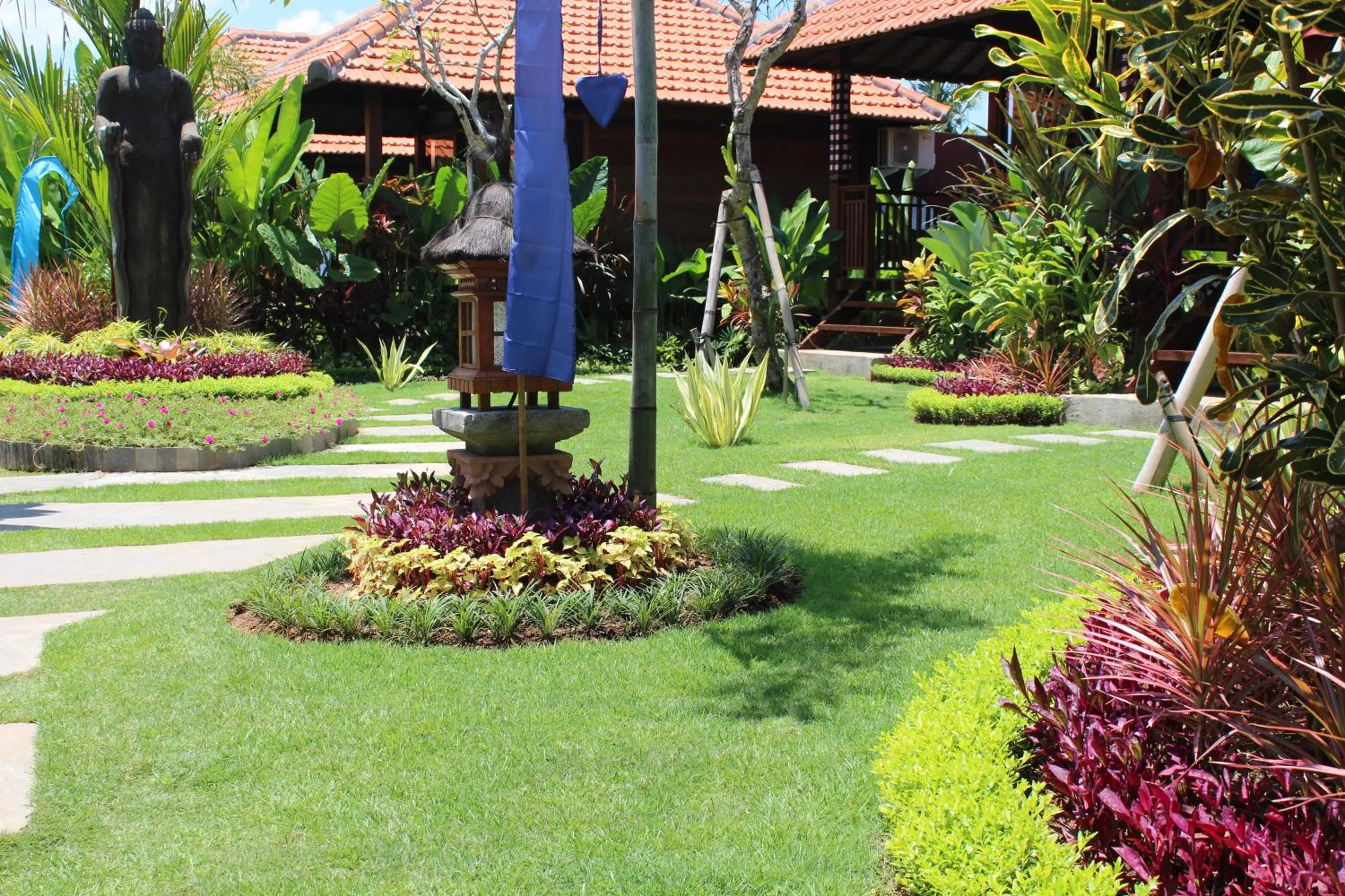 Garden view in Saka Village Resort Ubud
