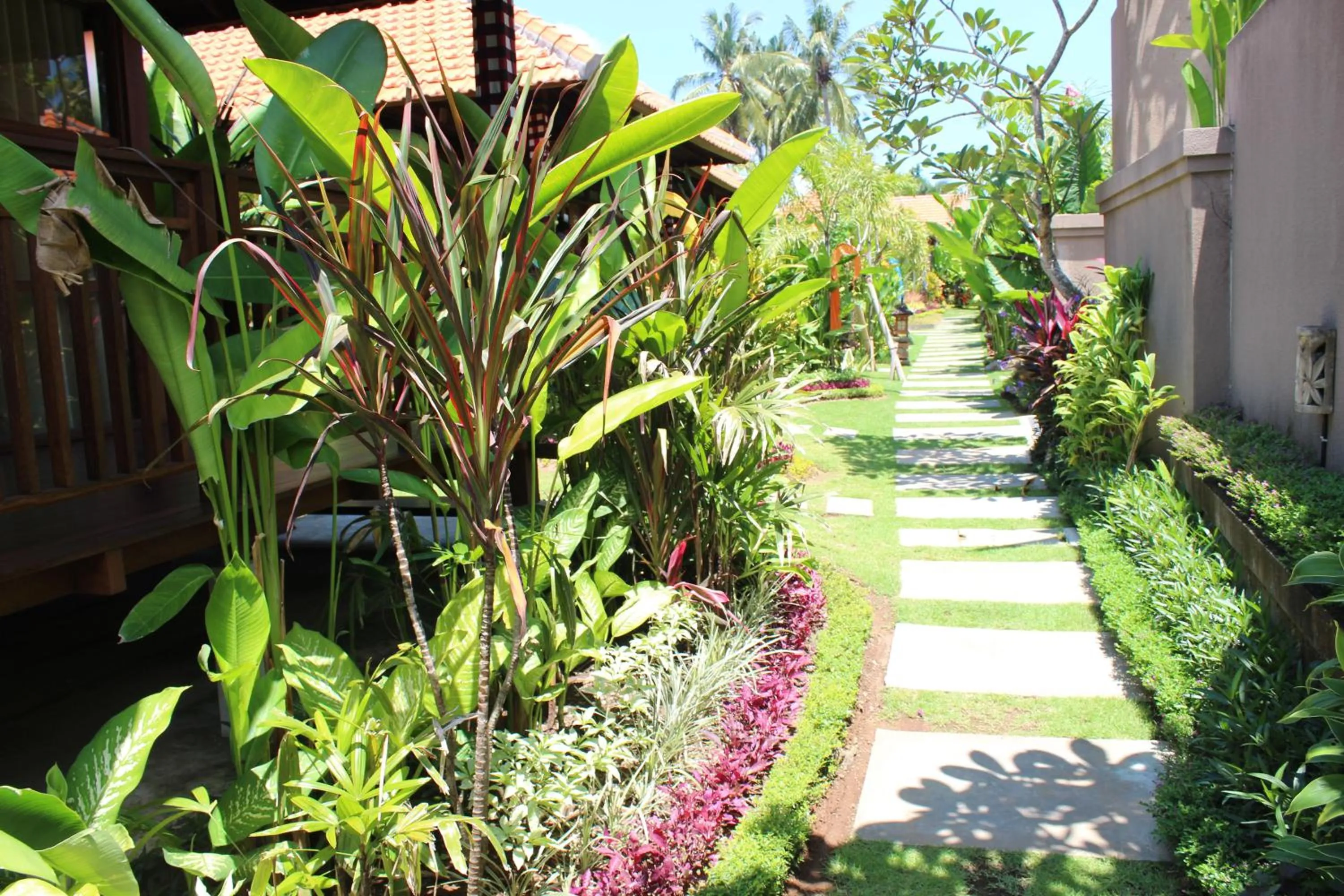 Garden view in Saka Village Resort Ubud