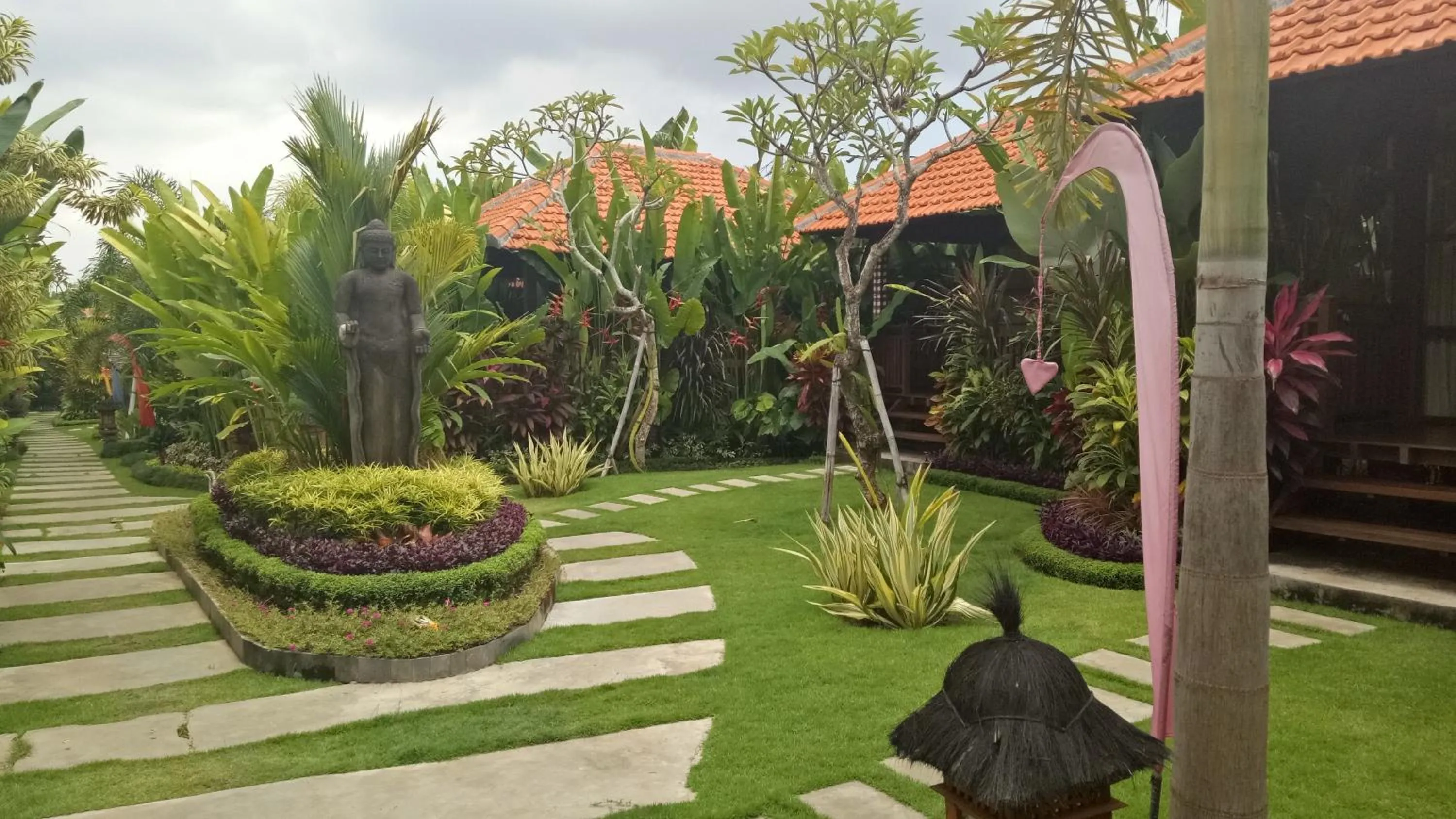 Garden view in Saka Village Resort Ubud