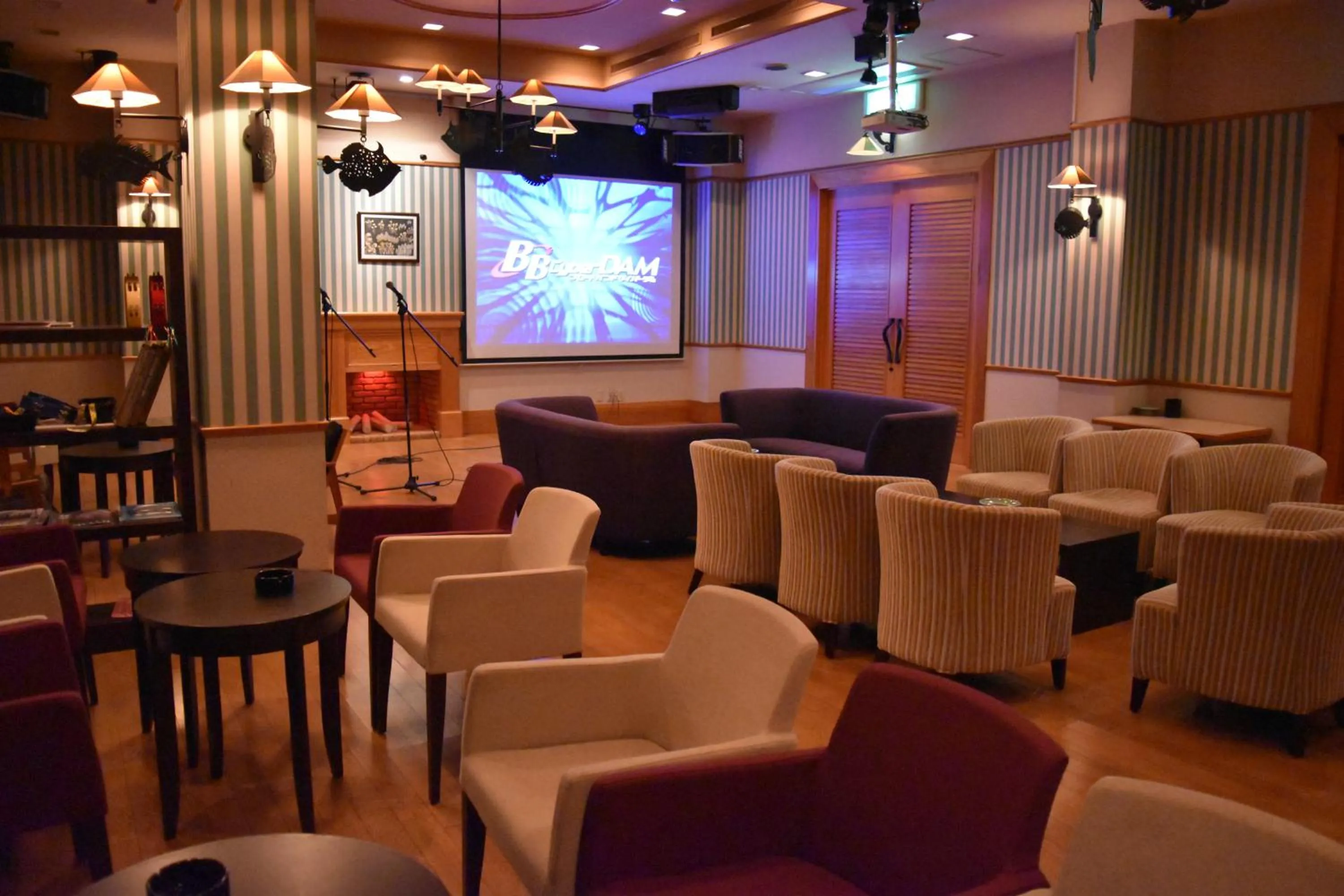 Karaoke in Atagawa Prince Hotel