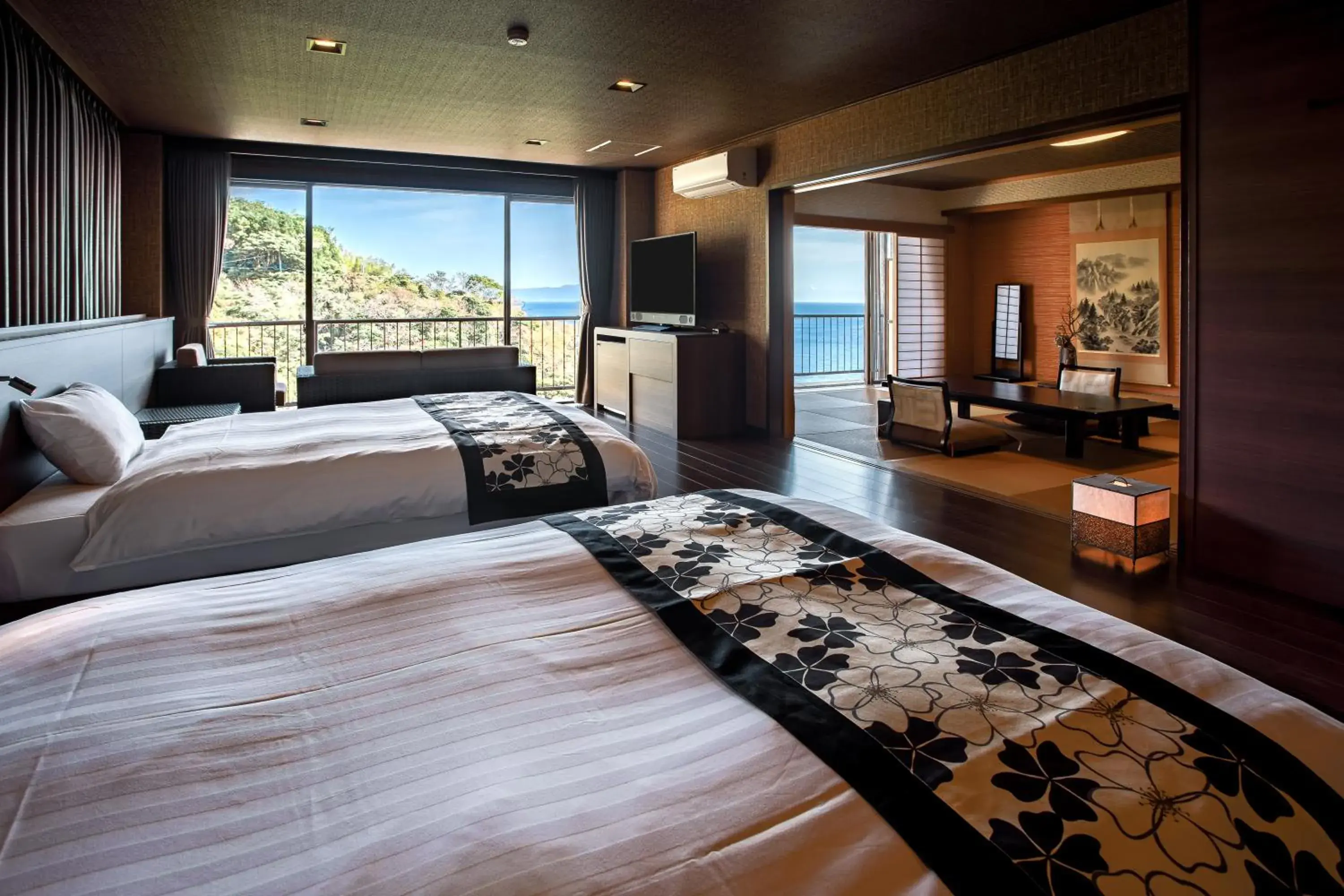 Bed in Atagawa Prince Hotel Bed in Atagawa Prince Hotel