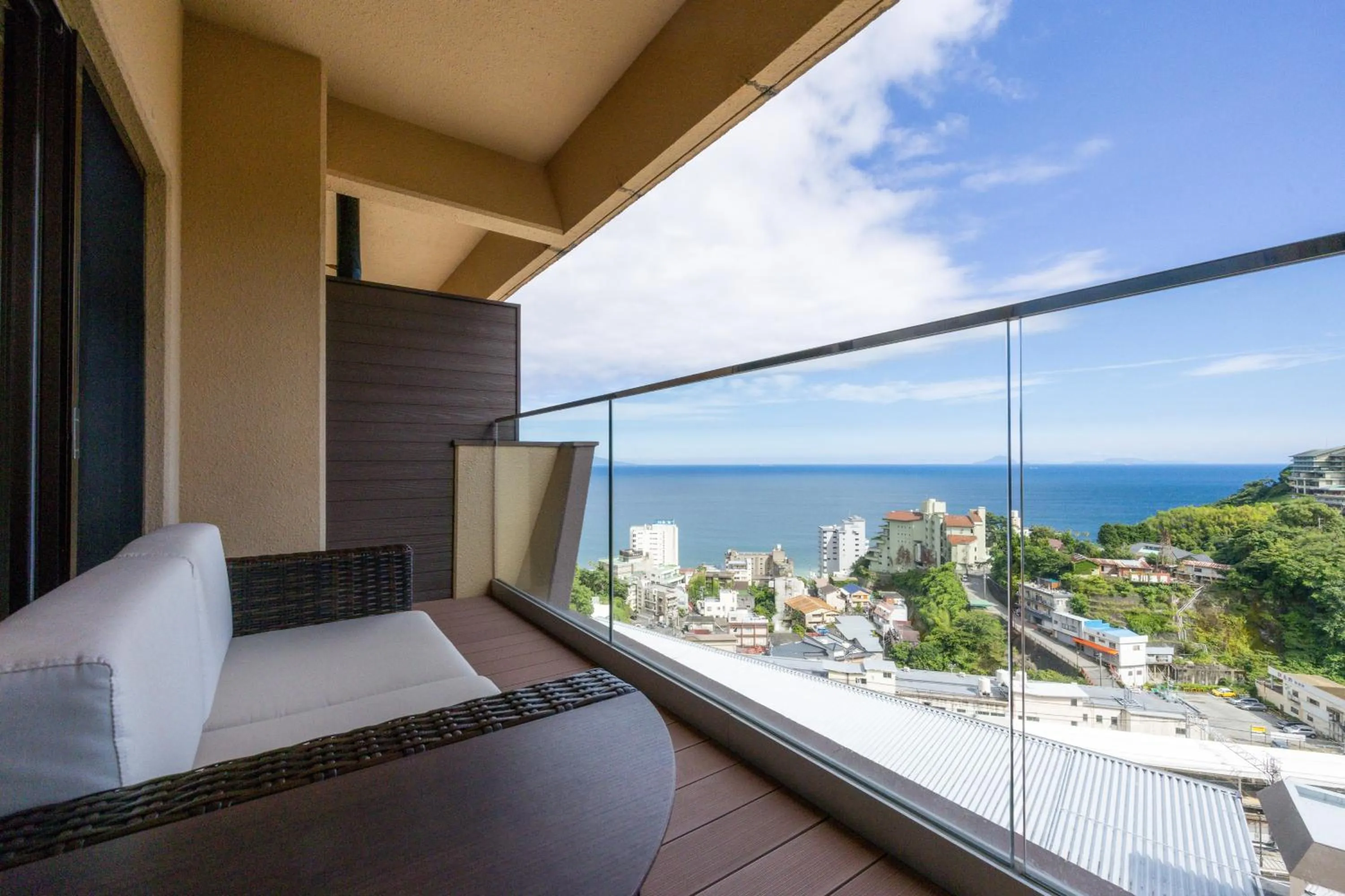 Bed in Atagawa Prince Hotel