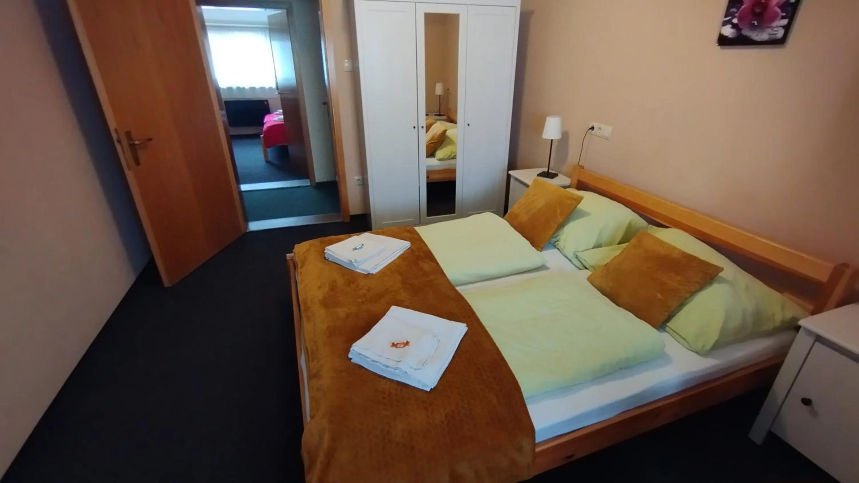 Bed in Jasmin Privatzimmer