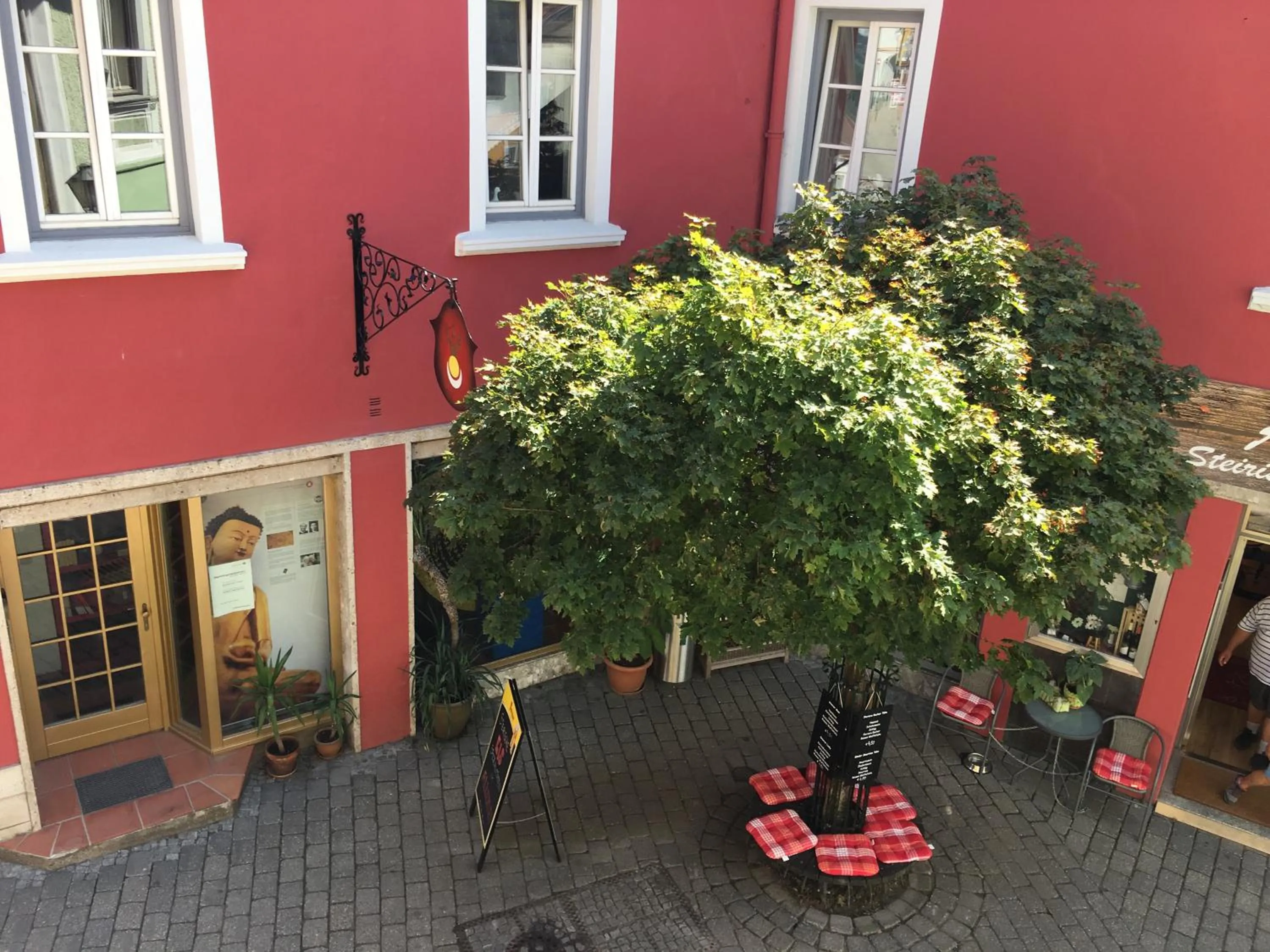 City view in Jasmin Privatzimmer