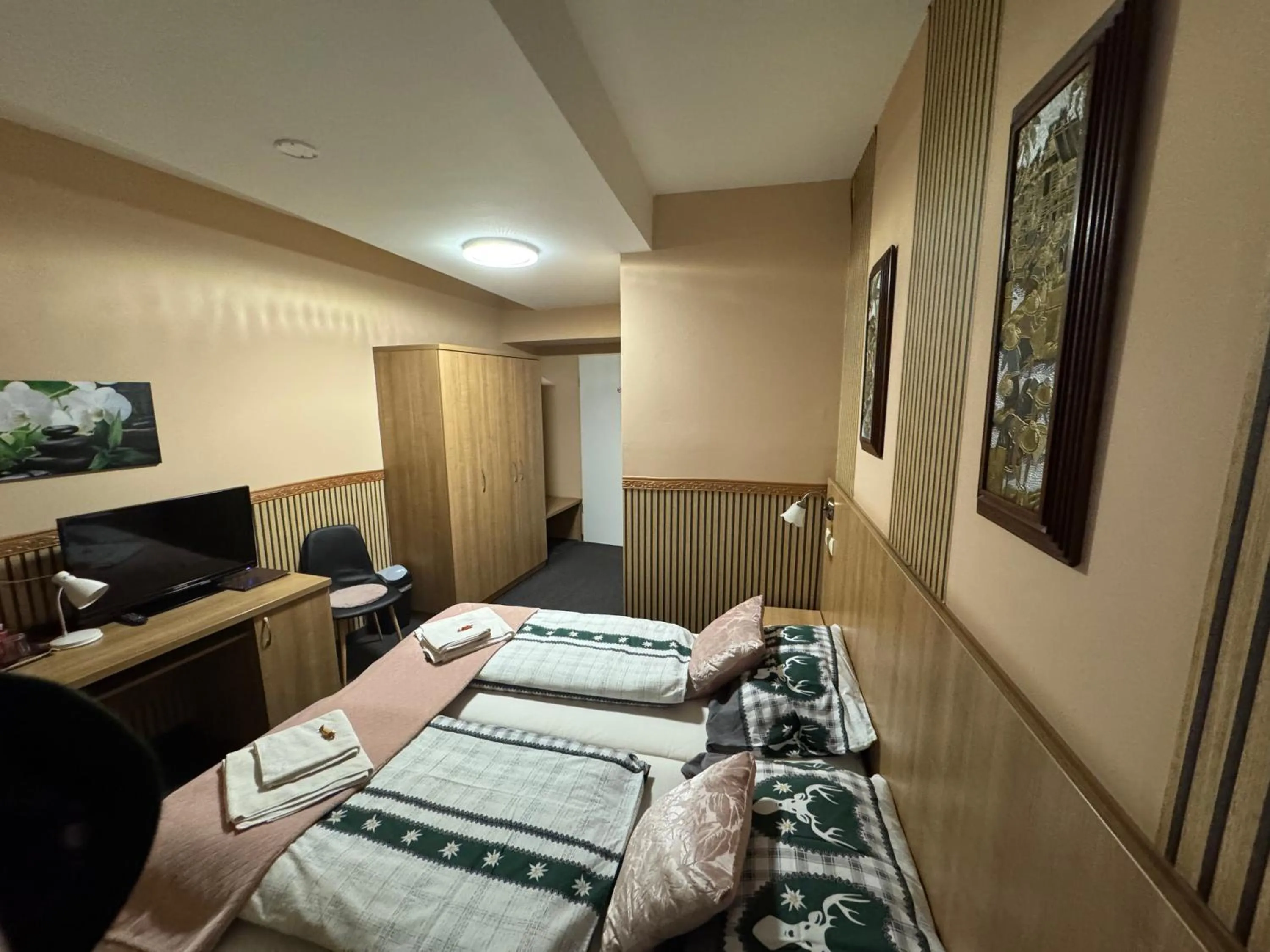 Bed in Jasmin Privatzimmer