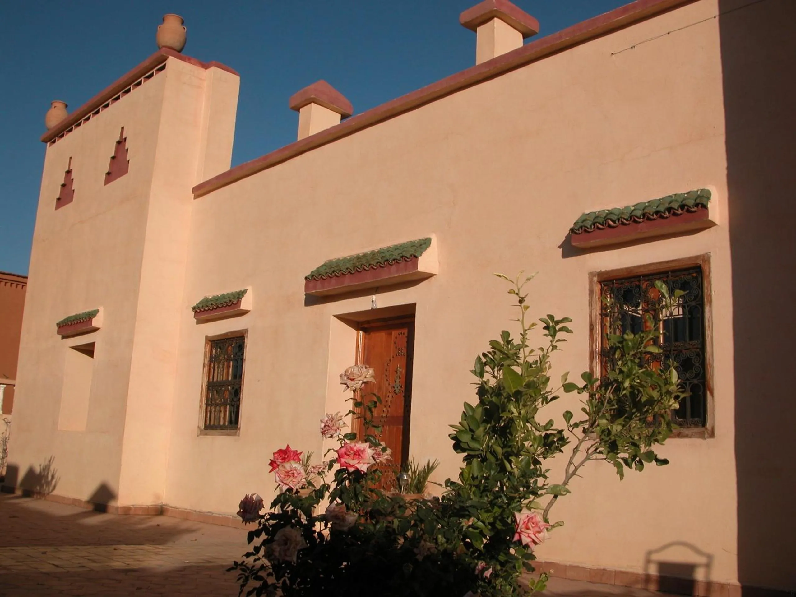 Facade/entrance in Kasbah Petit Nomade
