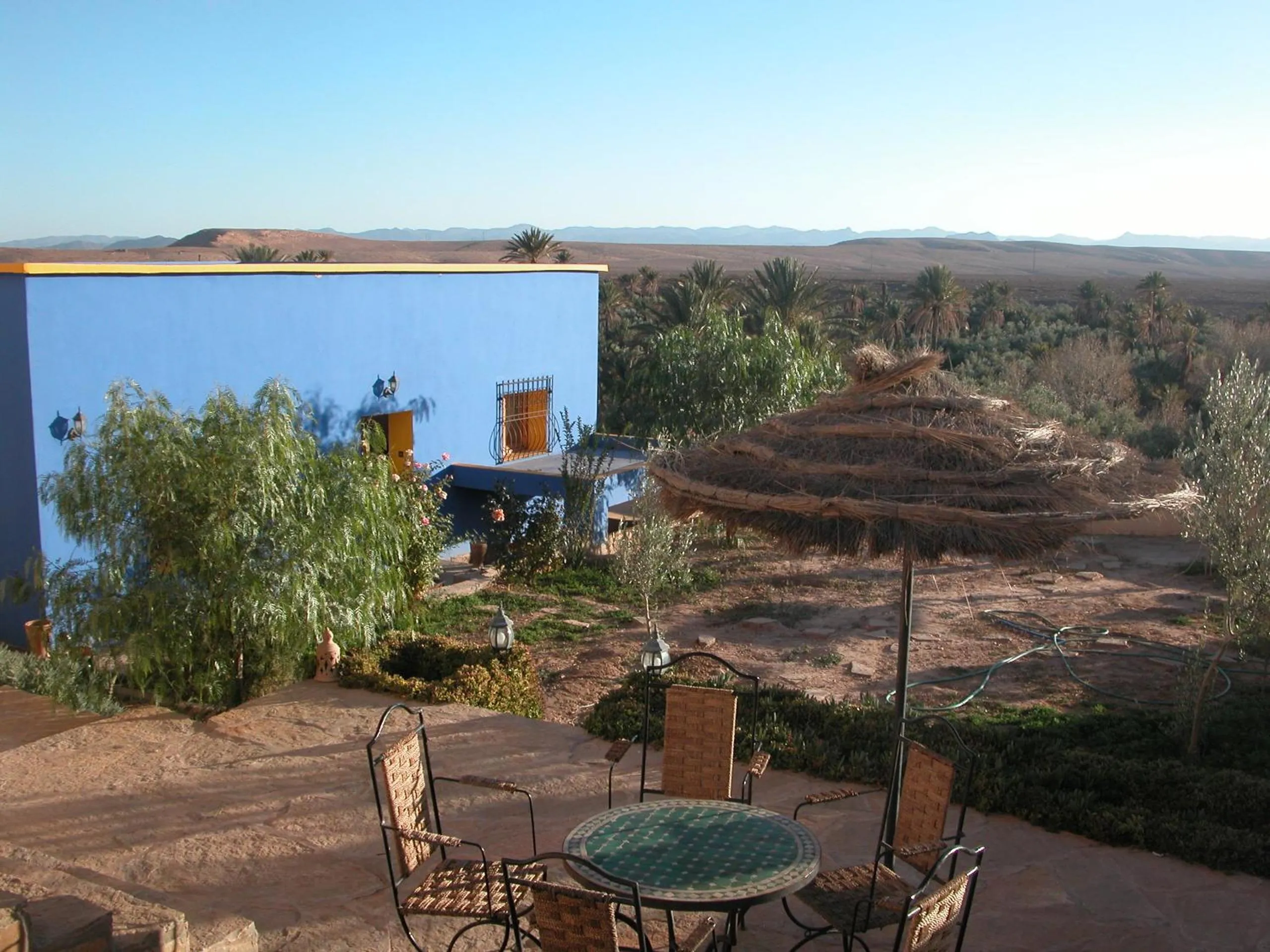 Garden in Kasbah Petit Nomade