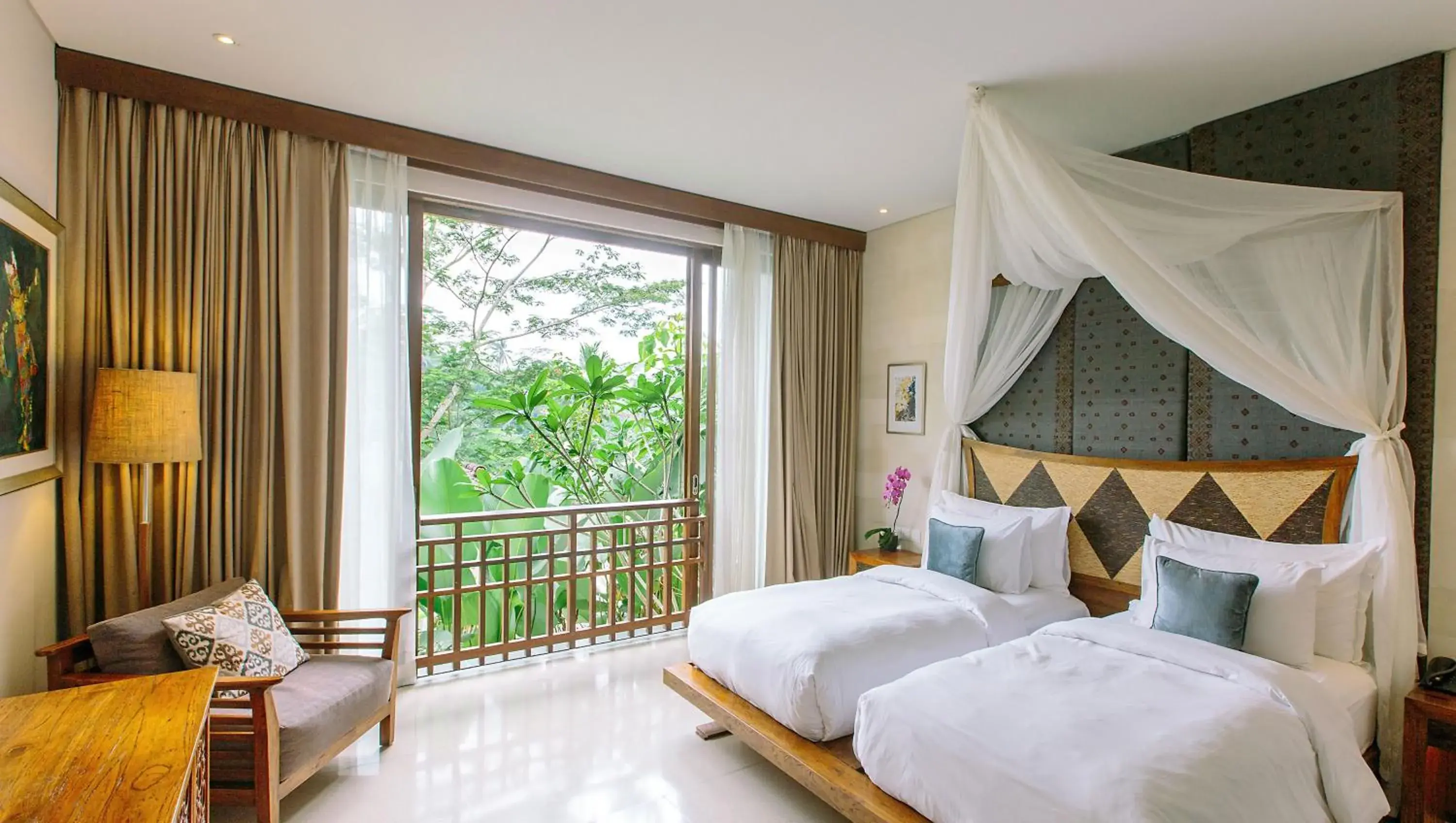 Bedroom, Bed in Tejaprana Resort & Spa - CHSE Certified