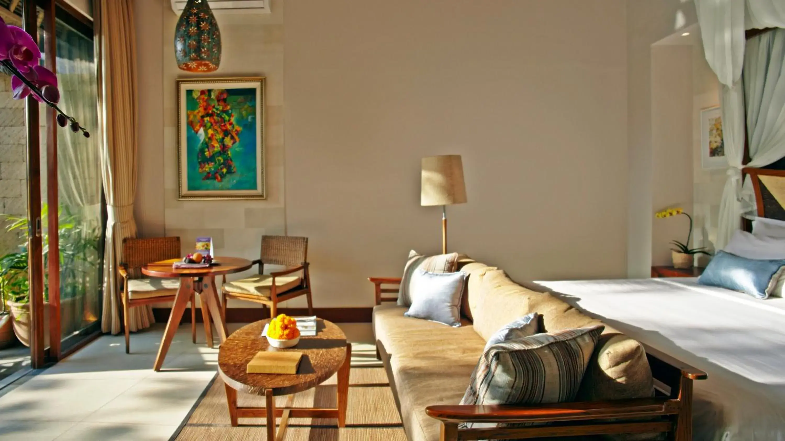 Living room in Tejaprana Resort & Spa - CHSE Certified
