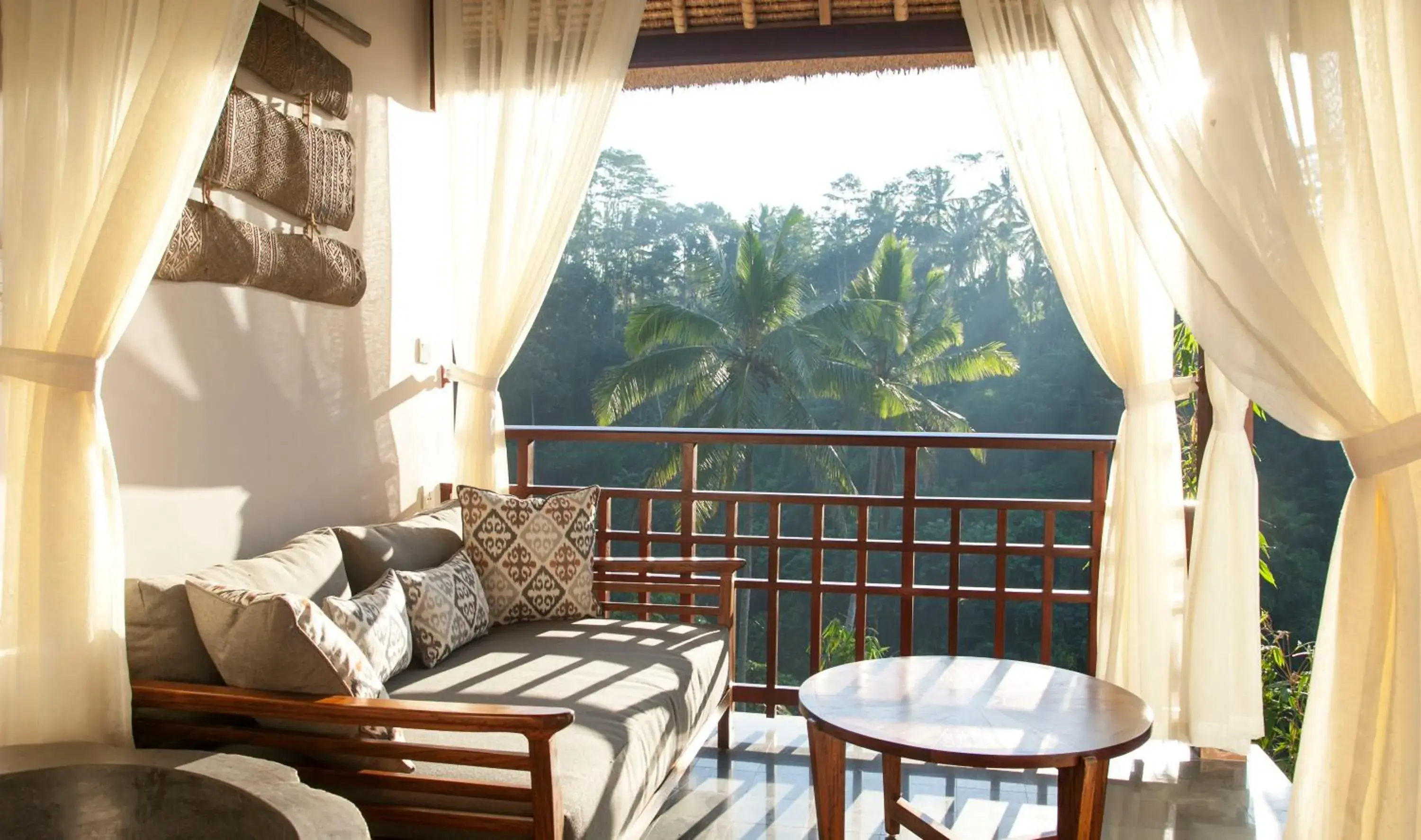 View (from property/room), Seating Area in Tejaprana Resort & Spa - CHSE Certified