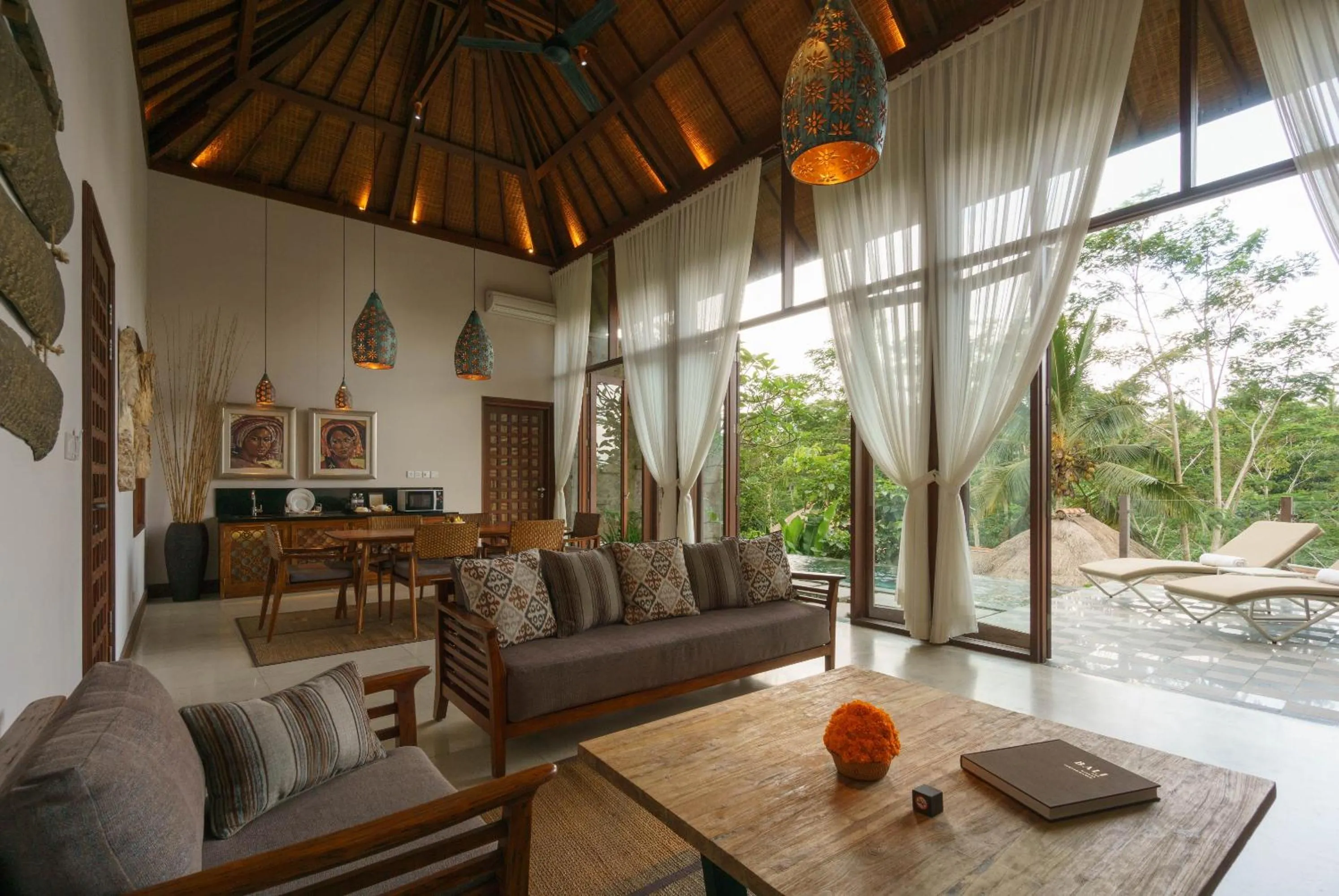 Balcony/Terrace in Tejaprana Resort & Spa