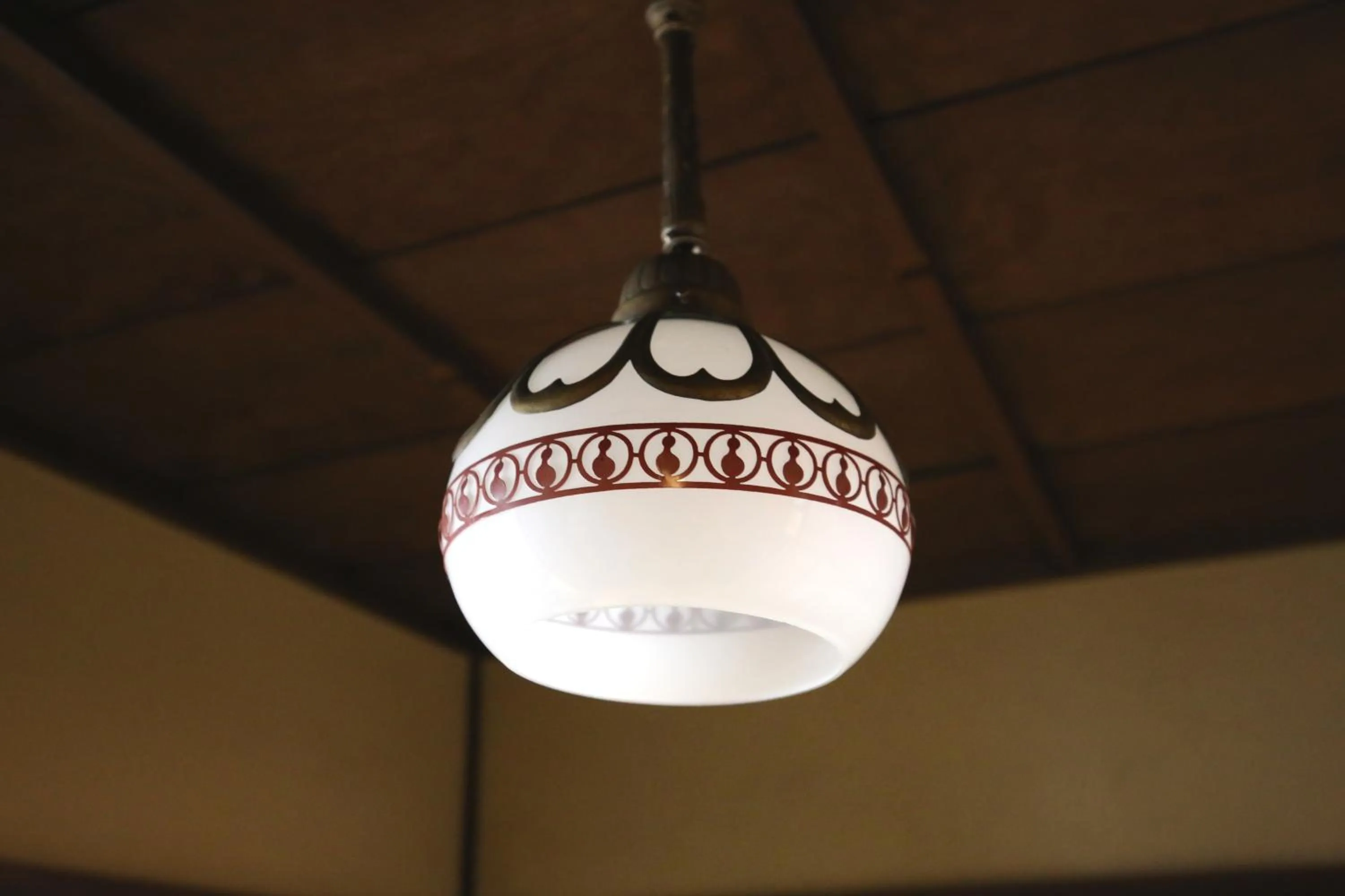 Decorative detail in Show-an Machiya Inn