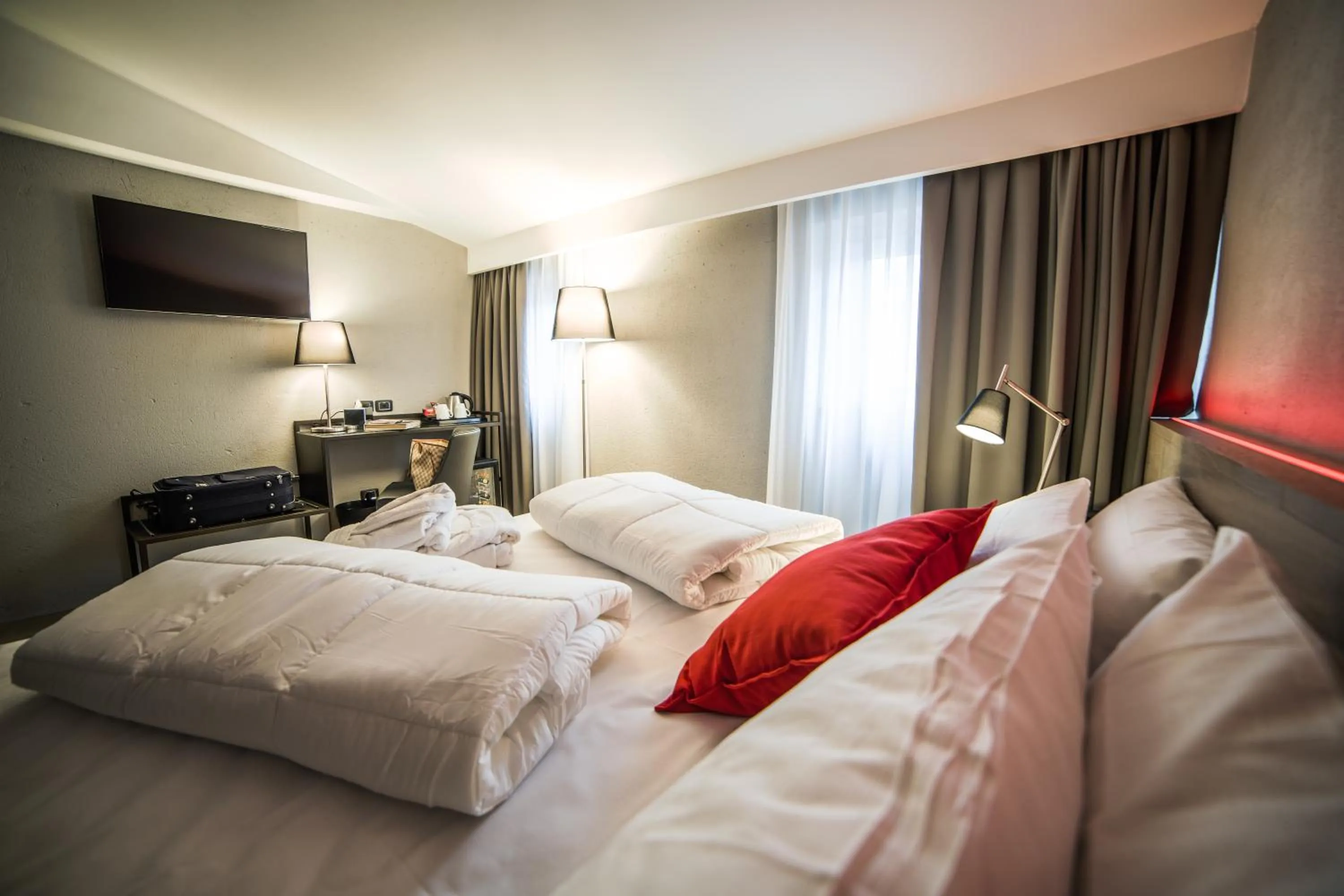 Bedroom, Bed in Locanda al Vescovo & SPA