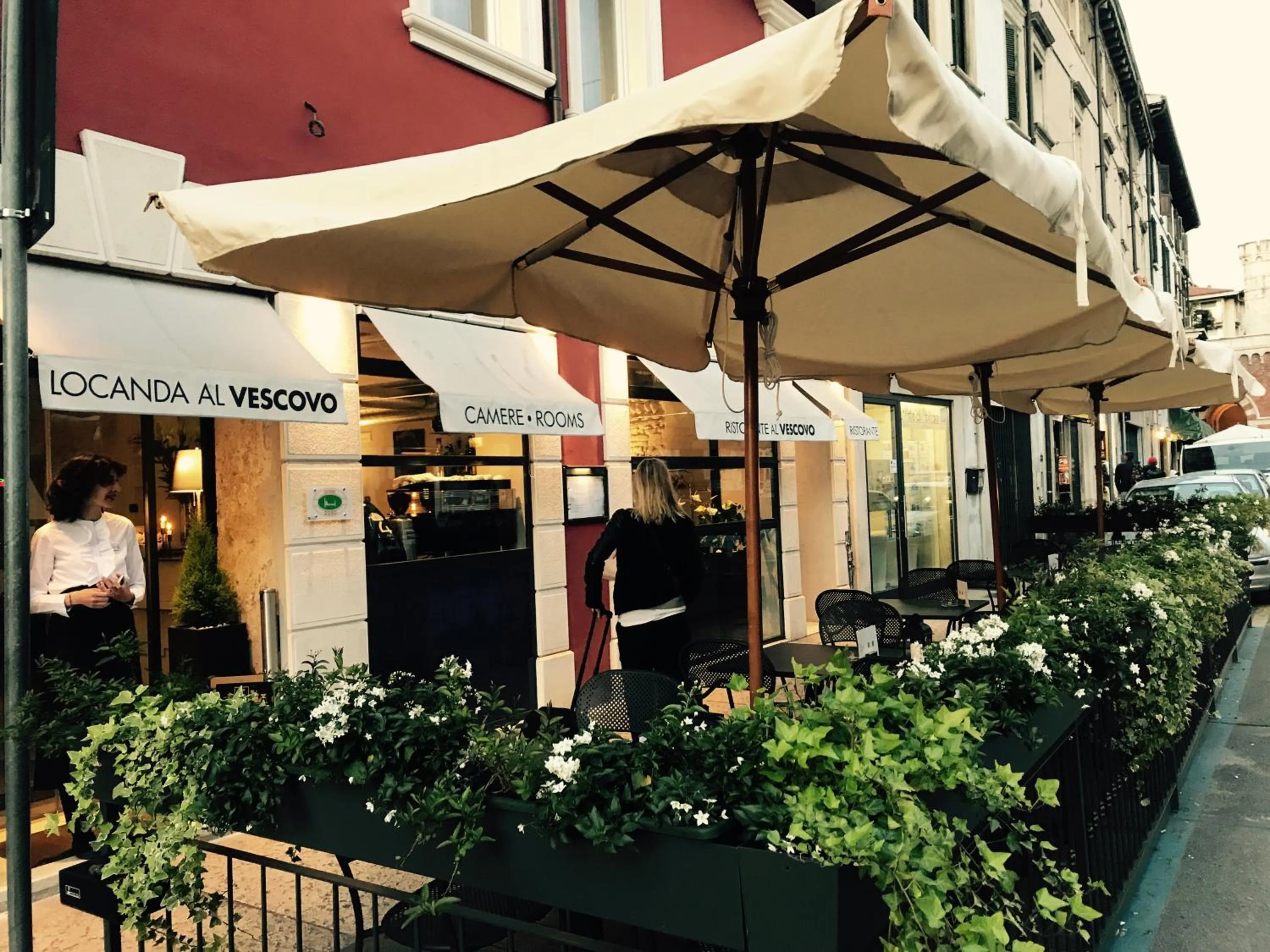 Facade/entrance in Locanda al Vescovo & SPA