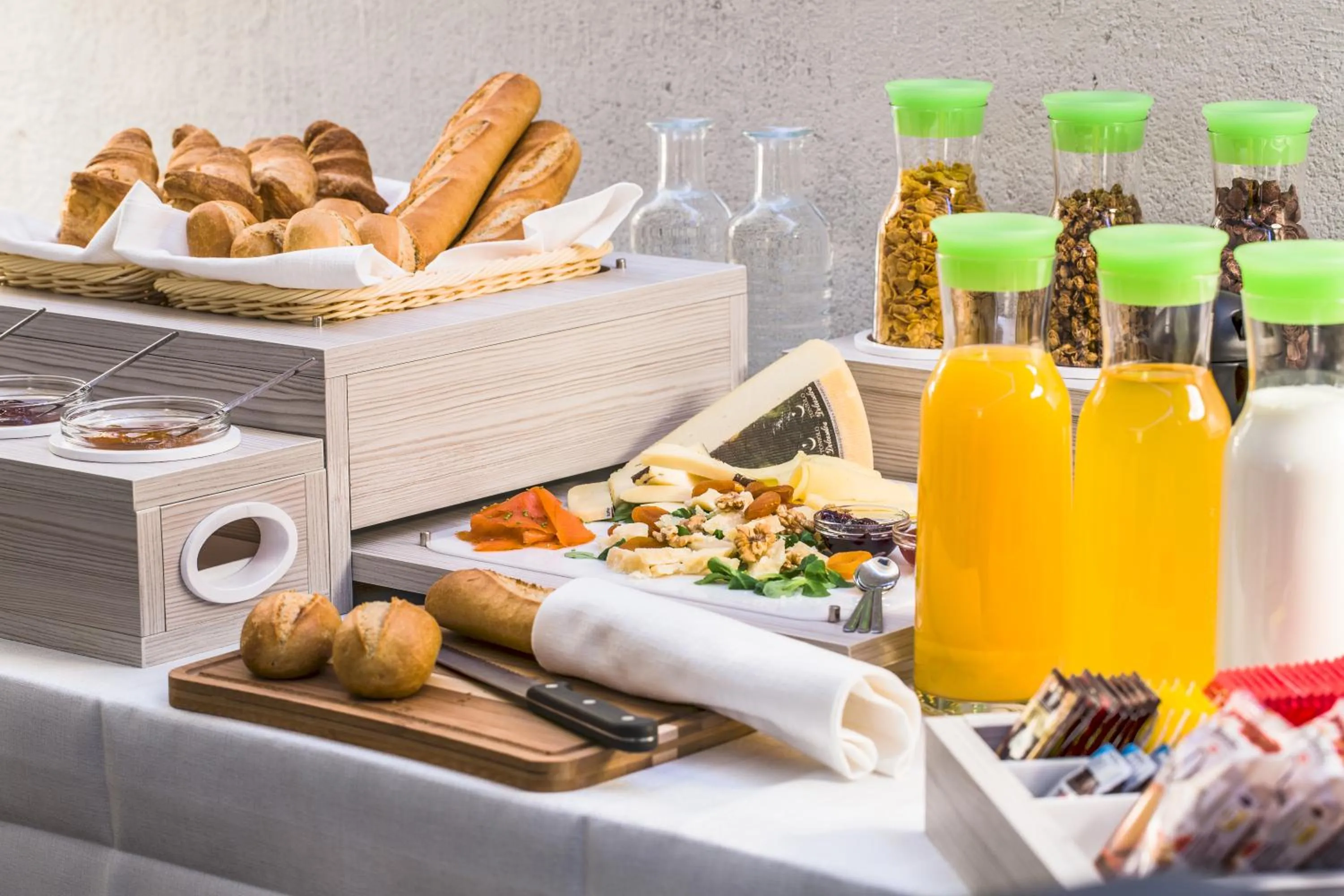 Buffet breakfast in Locanda al Vescovo & SPA