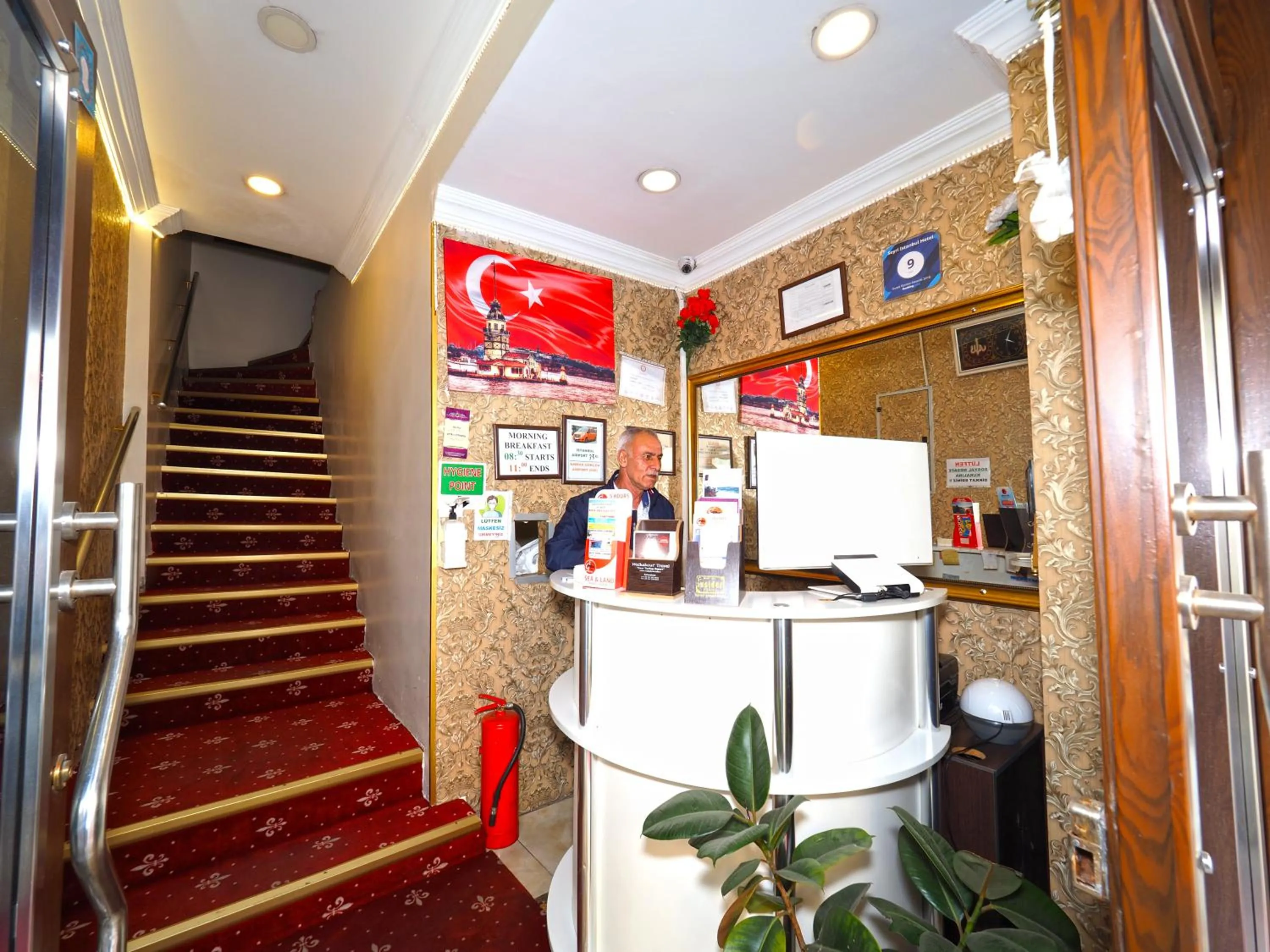 Staff in Seyri Istanbul Hotel