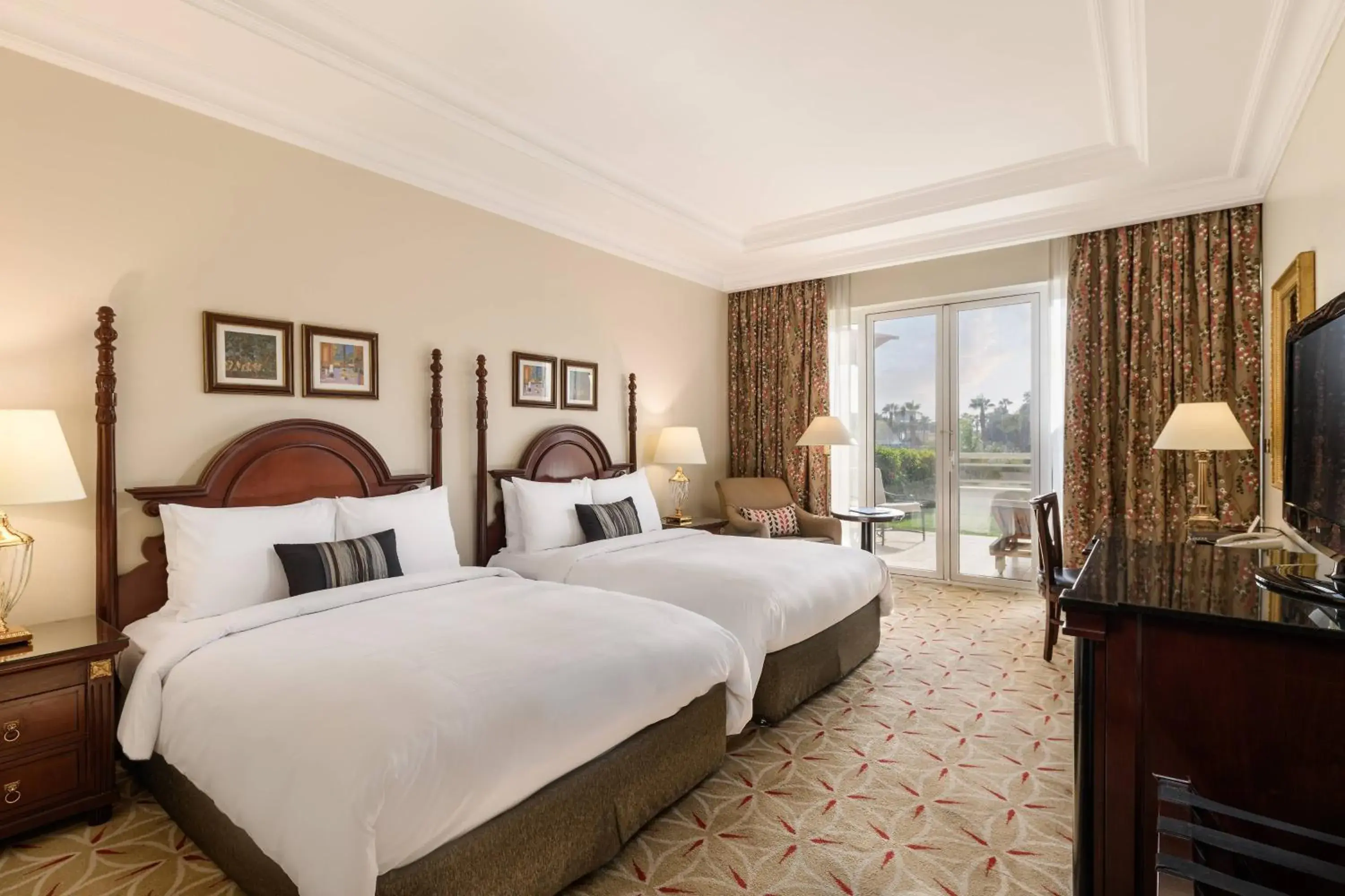 Deluxe Double Guest Room, Garden Access, 2 beds in JW Marriott Hotel Cairo Deluxe Double Guest Room, Garden Access, 2 beds in JW Marriott Hotel Cairo