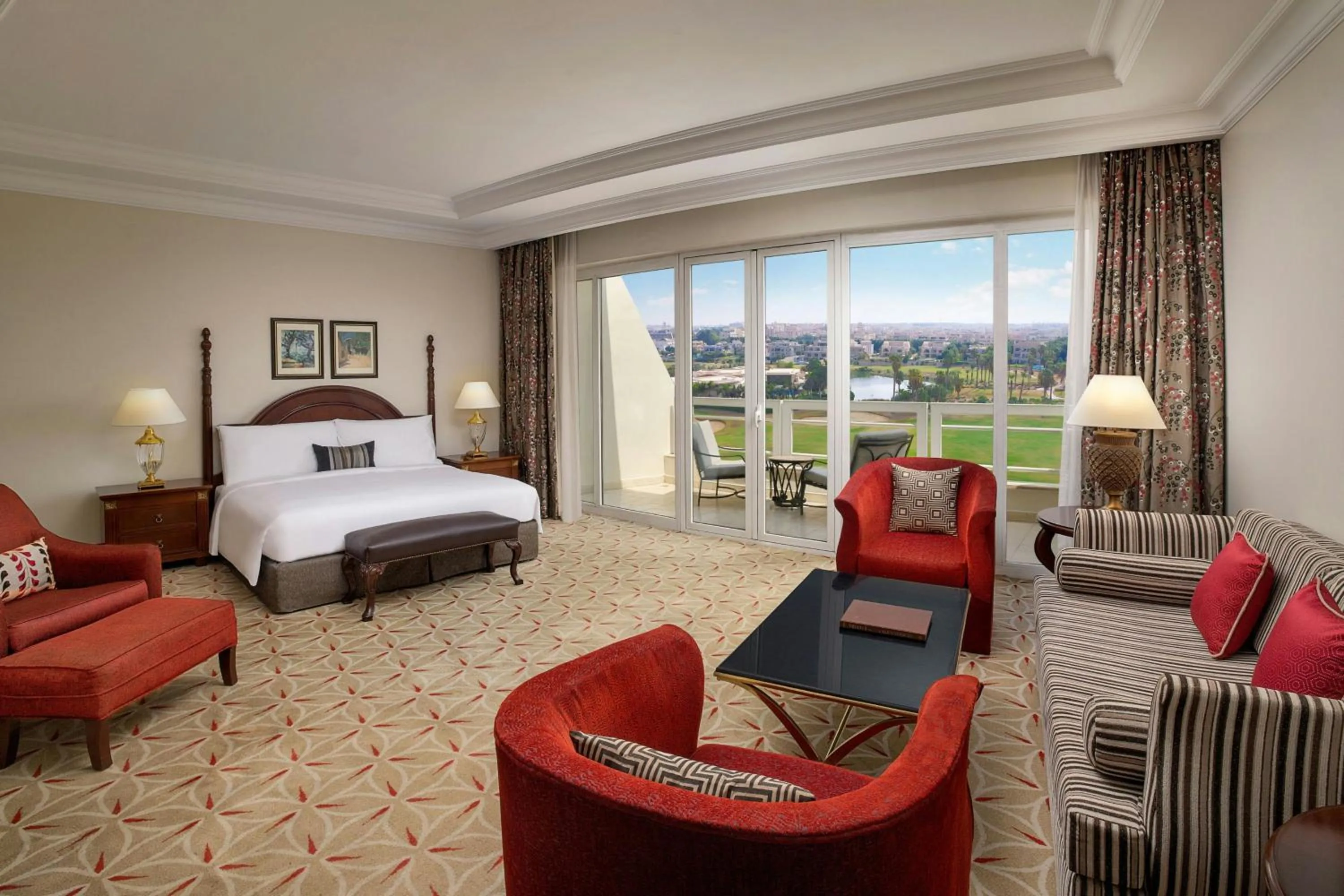 Photo of the whole room, Bed in JW Marriott Hotel Cairo