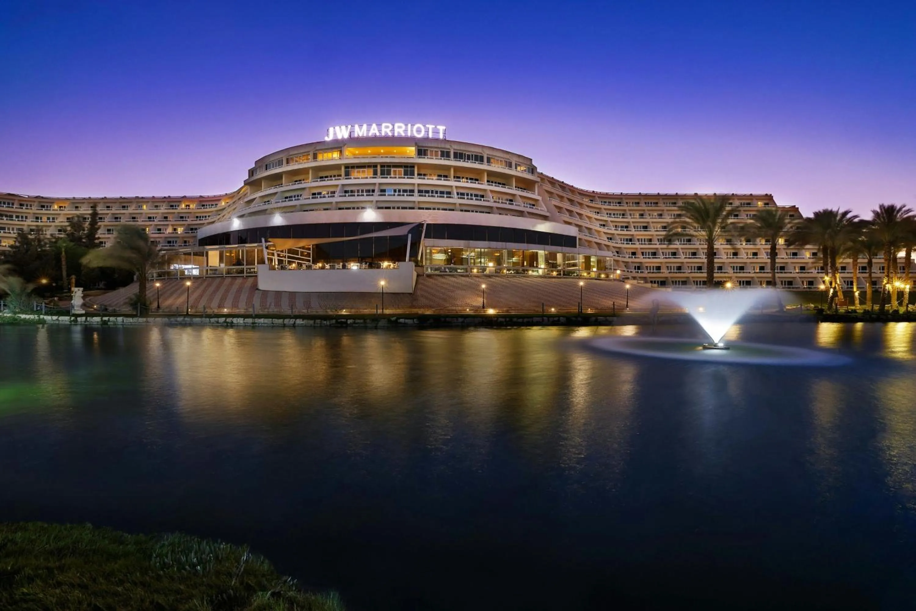Property building in JW Marriott Hotel Cairo