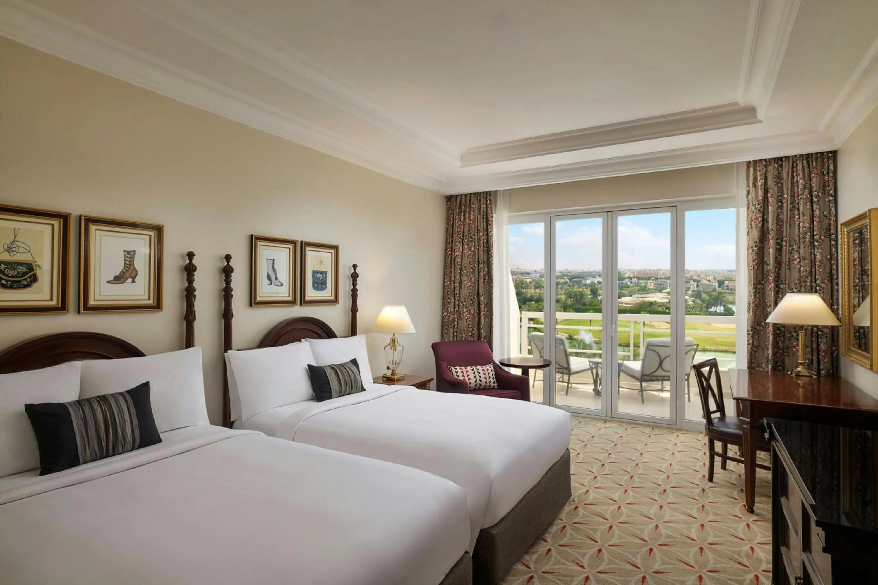 Photo of the whole room, Bed in JW Marriott Hotel Cairo