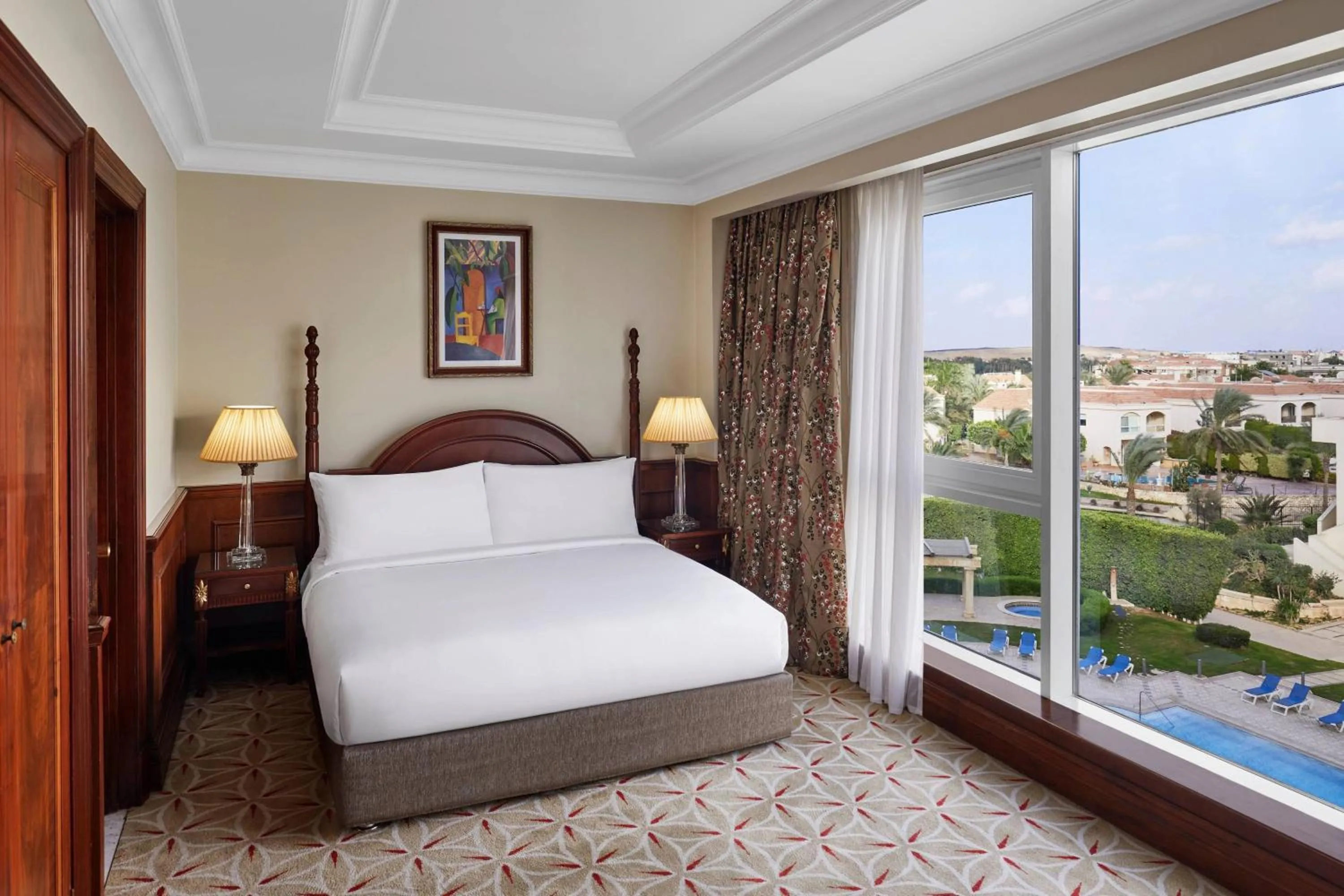 Photo of the whole room, Bed in JW Marriott Hotel Cairo