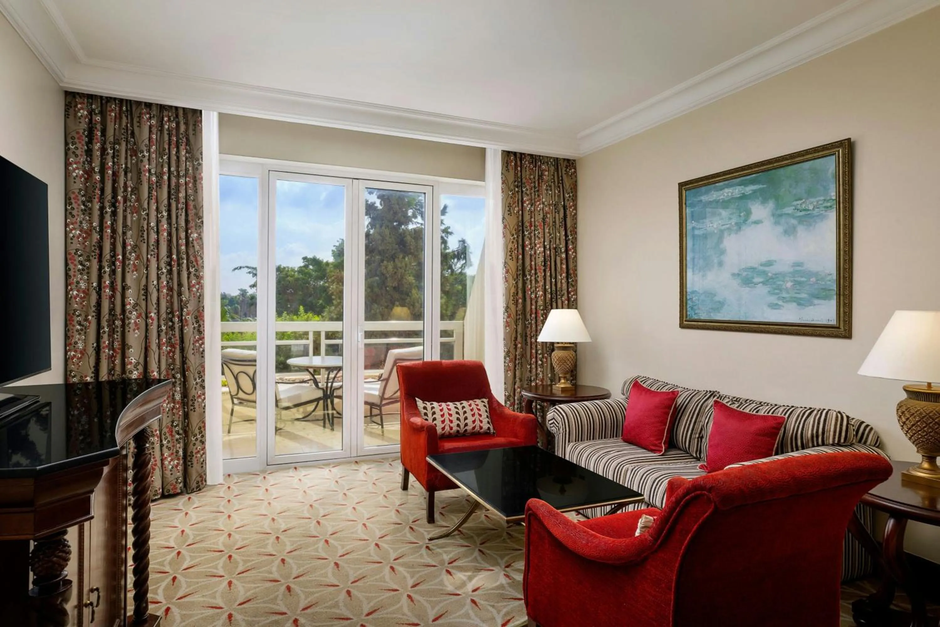 Living room in JW Marriott Hotel Cairo