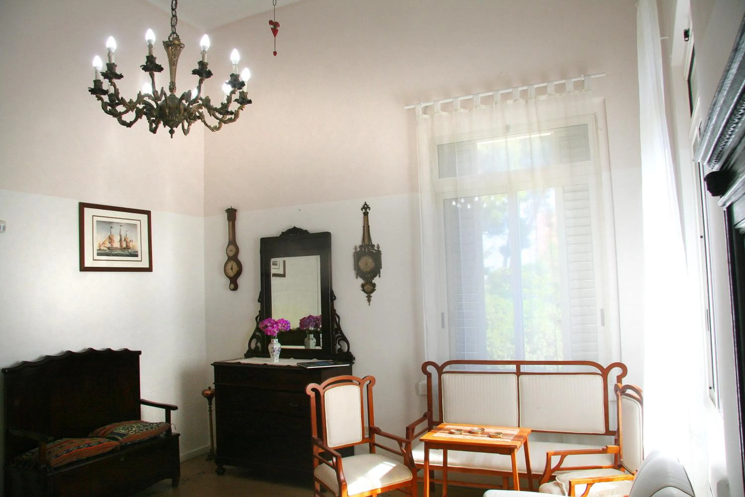 Decorative detail in B&B Villa Pallante