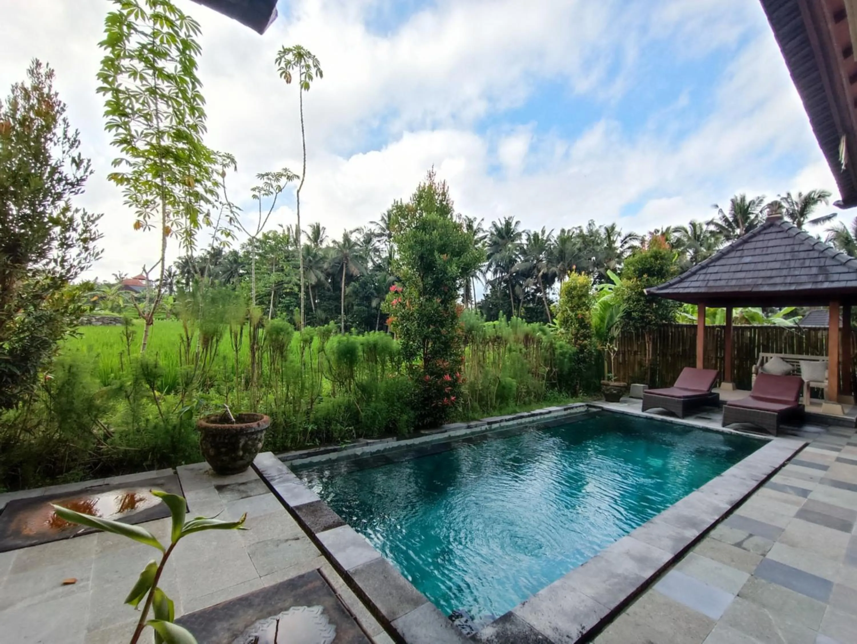Patio in Masia Villa Ubud