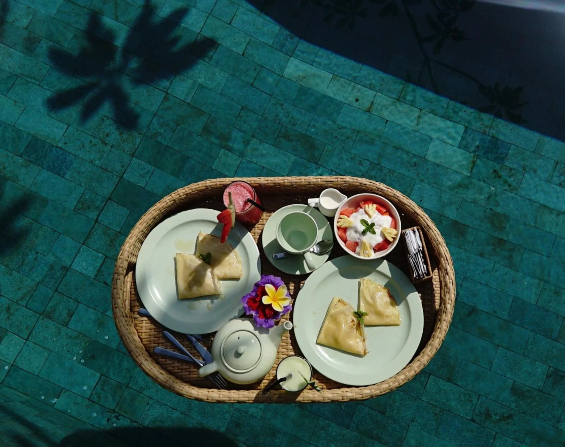 Food and drinks in Masia Villa Ubud