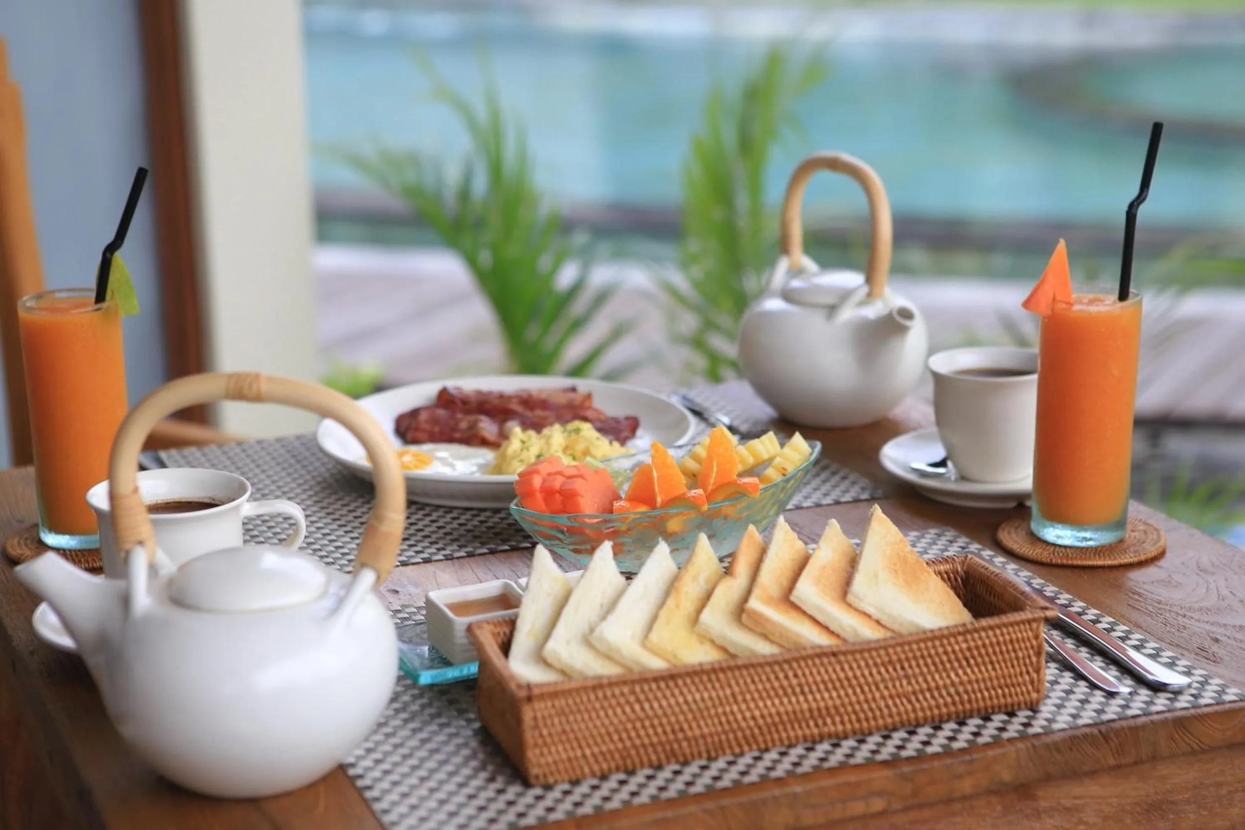 Breakfast in Masia Villa Ubud