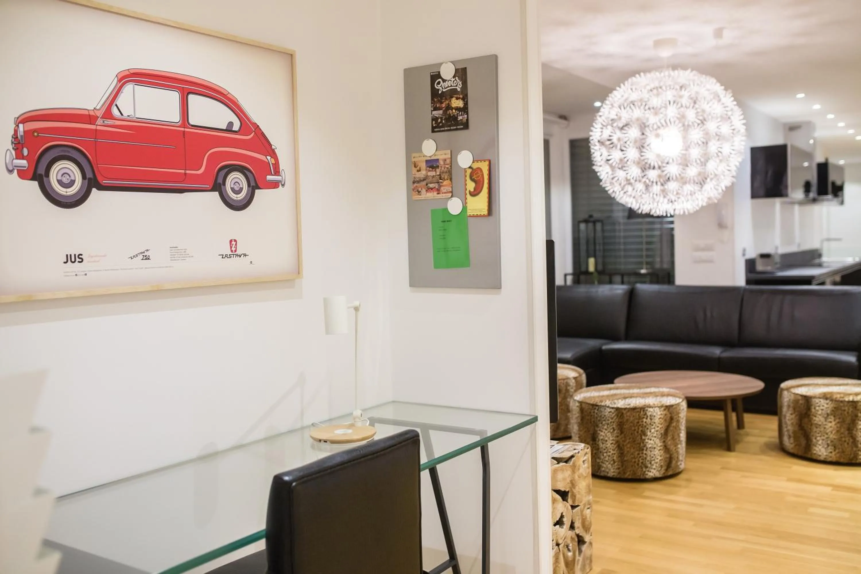 Decorative detail in WH Apartments