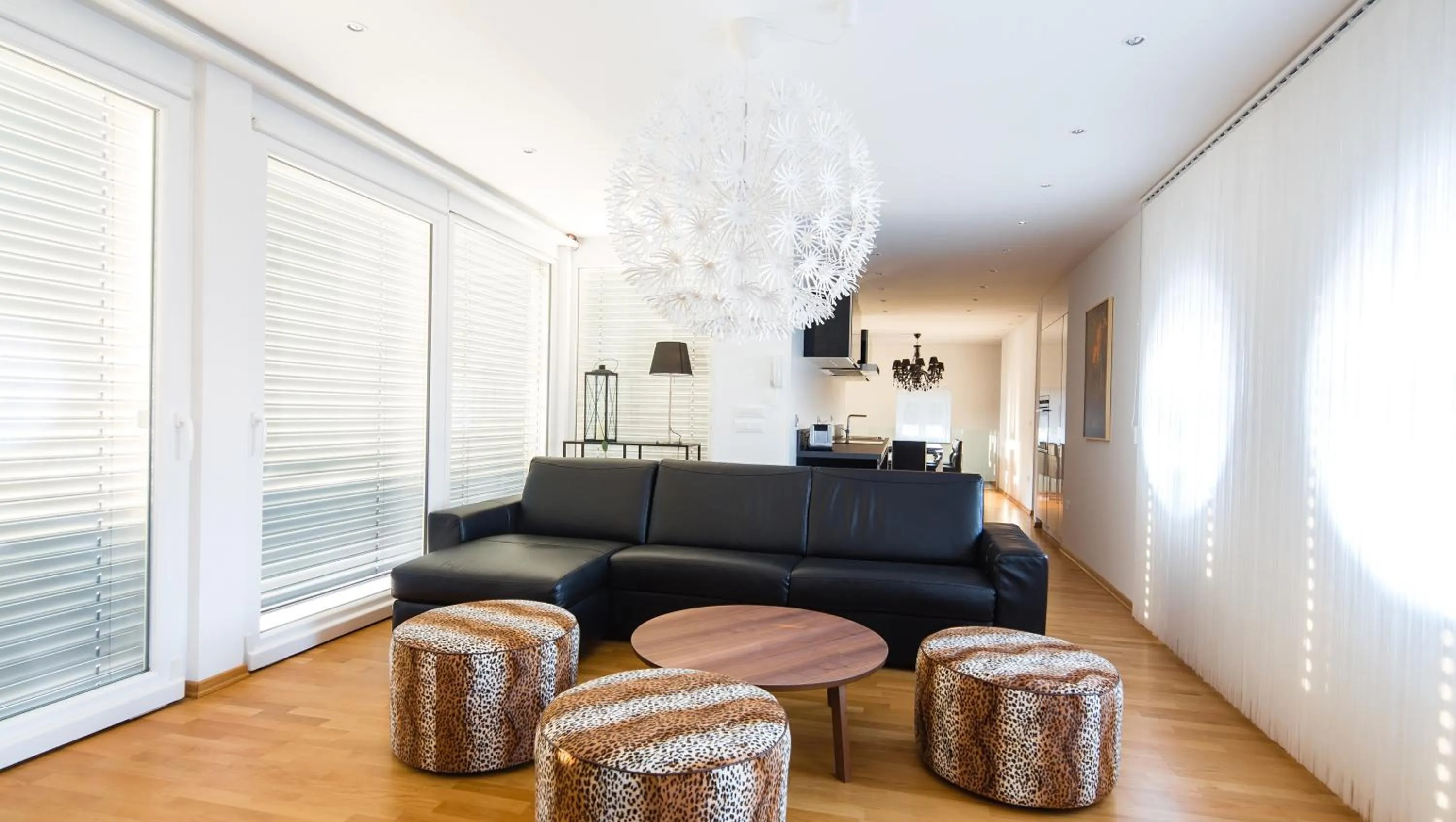 Living room in WH Apartments