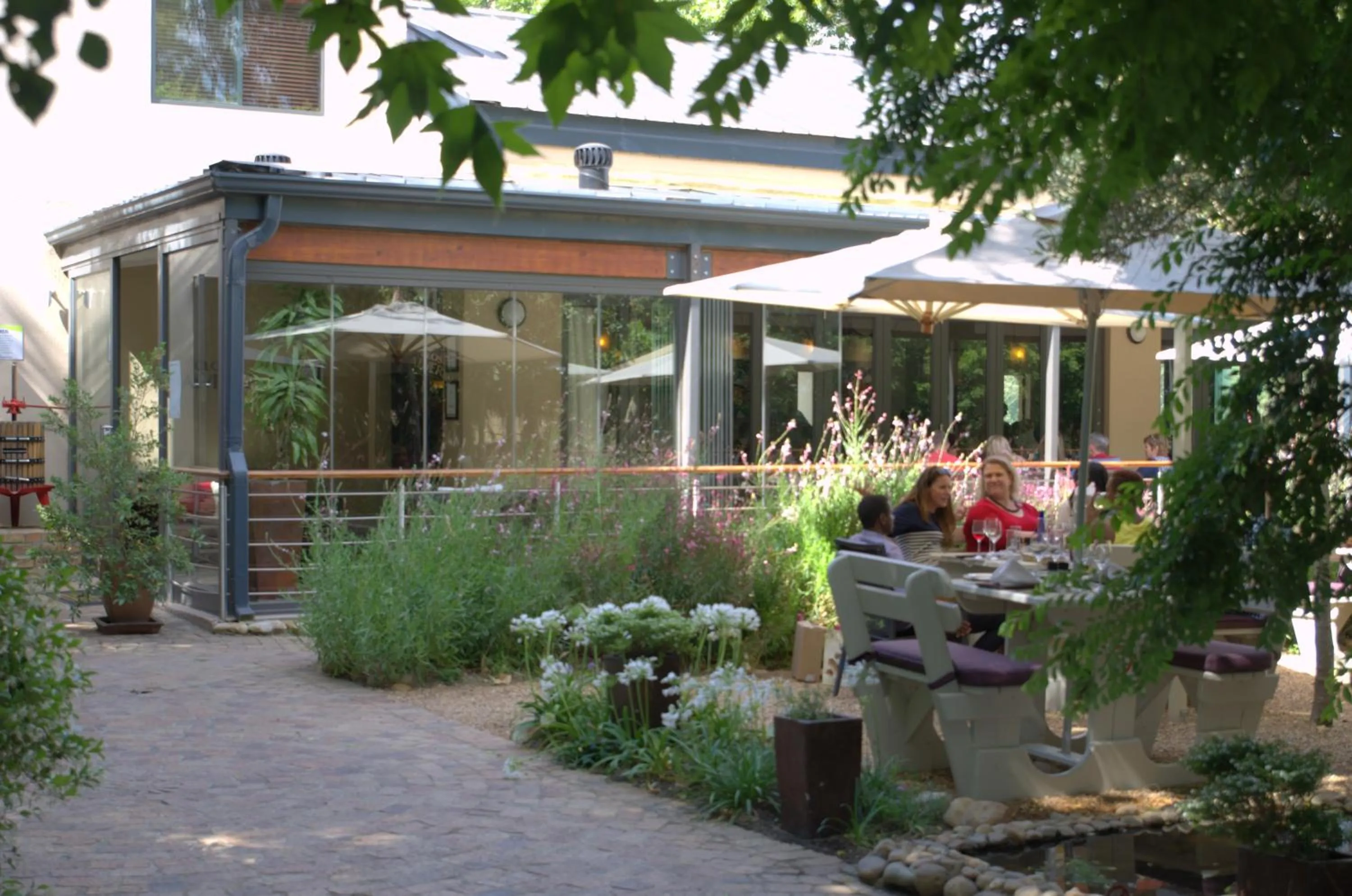 Facade/entrance in Clos Malverne Wine Estate