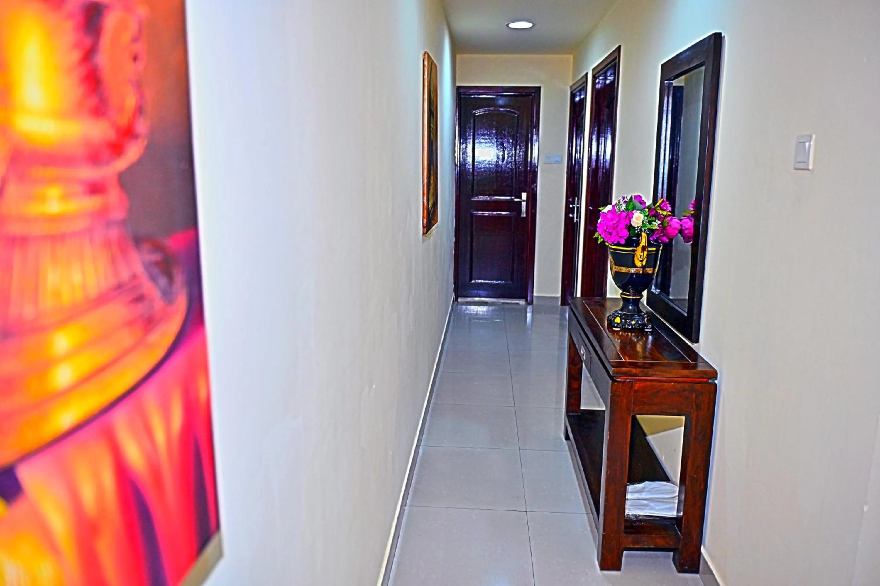 Patio in Ewan Tower Hotel Apartments