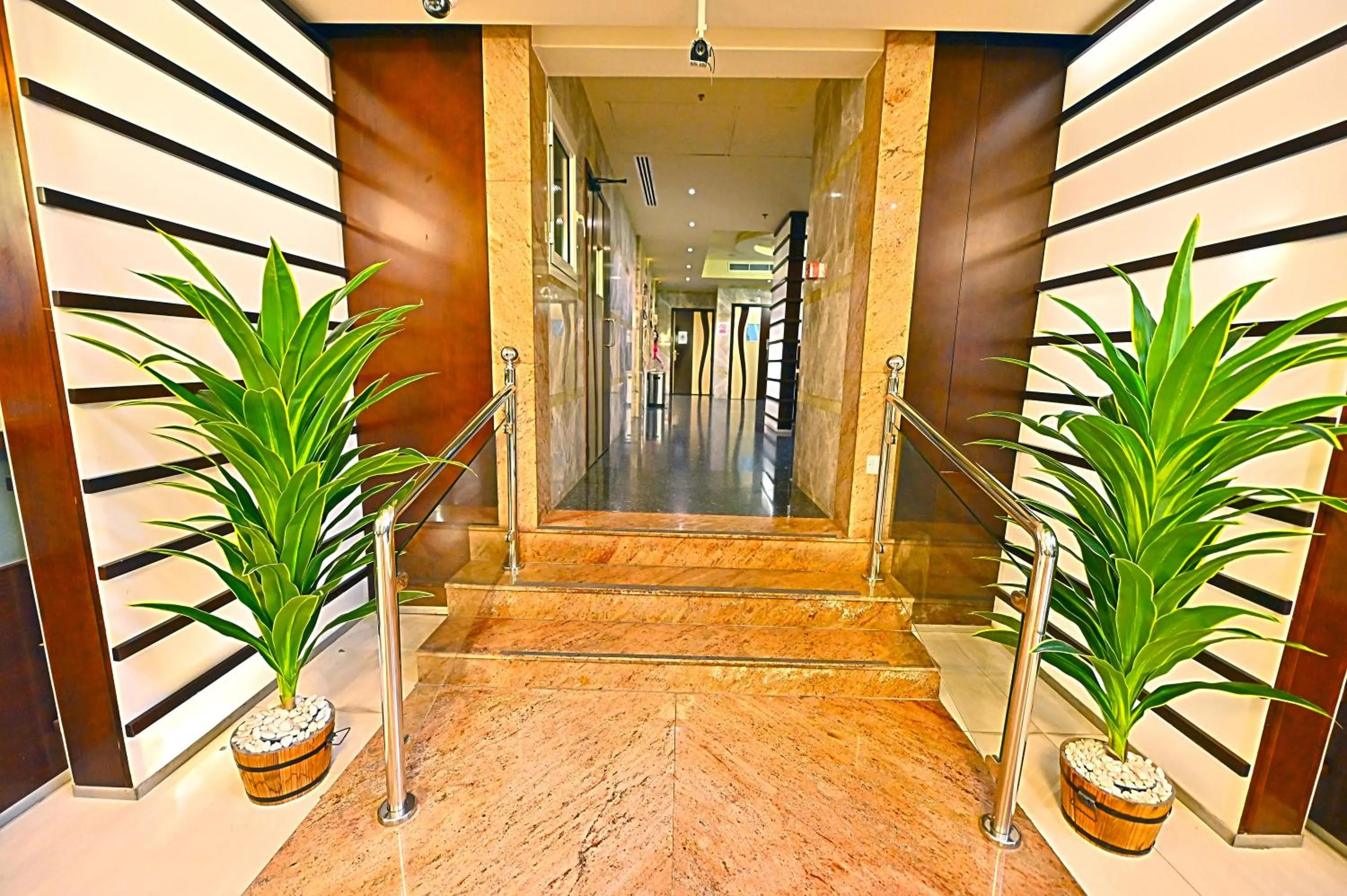 Patio in Ewan Tower Hotel Apartments