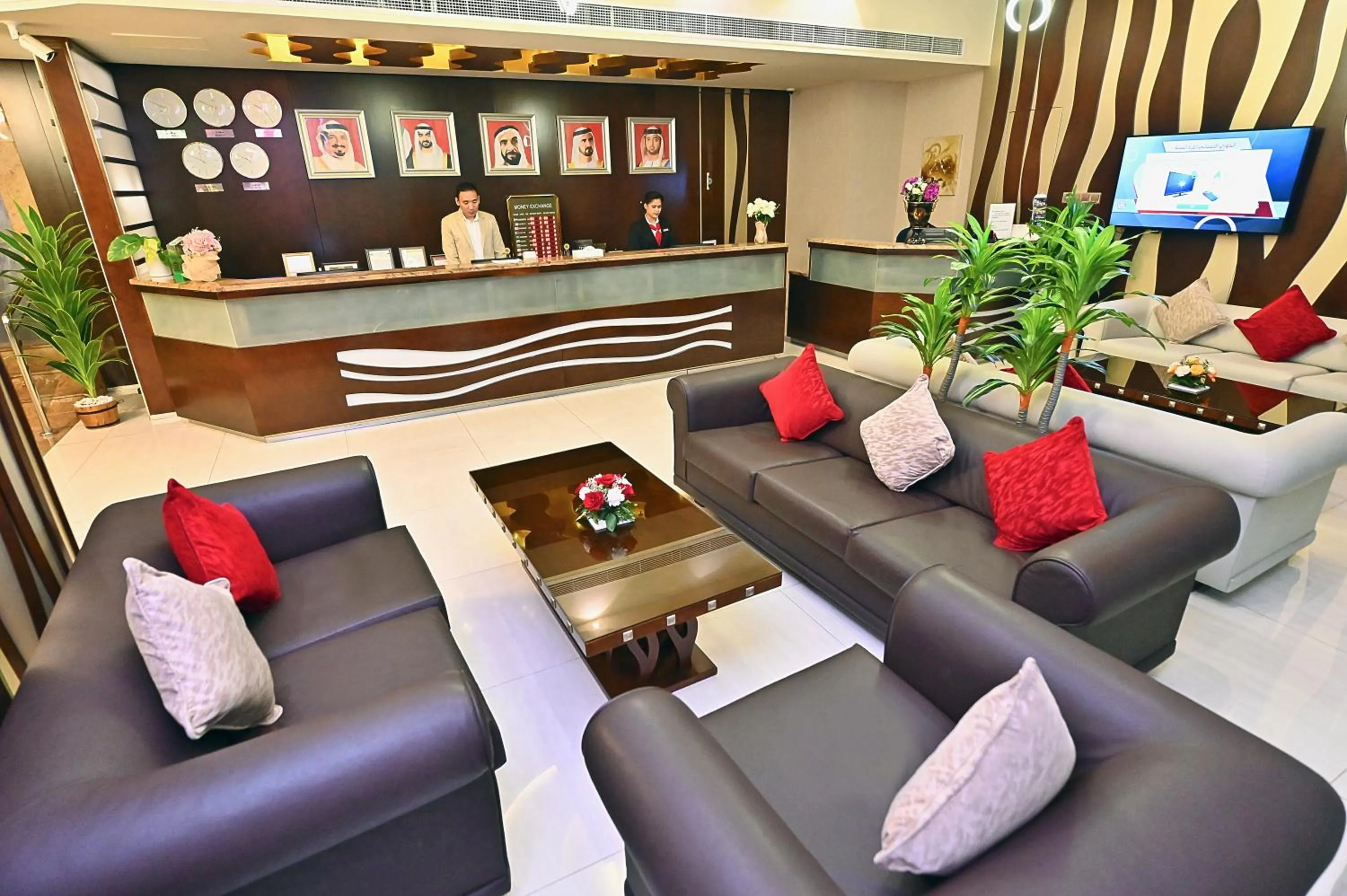 Lobby or reception in Ewan Tower Hotel Apartments