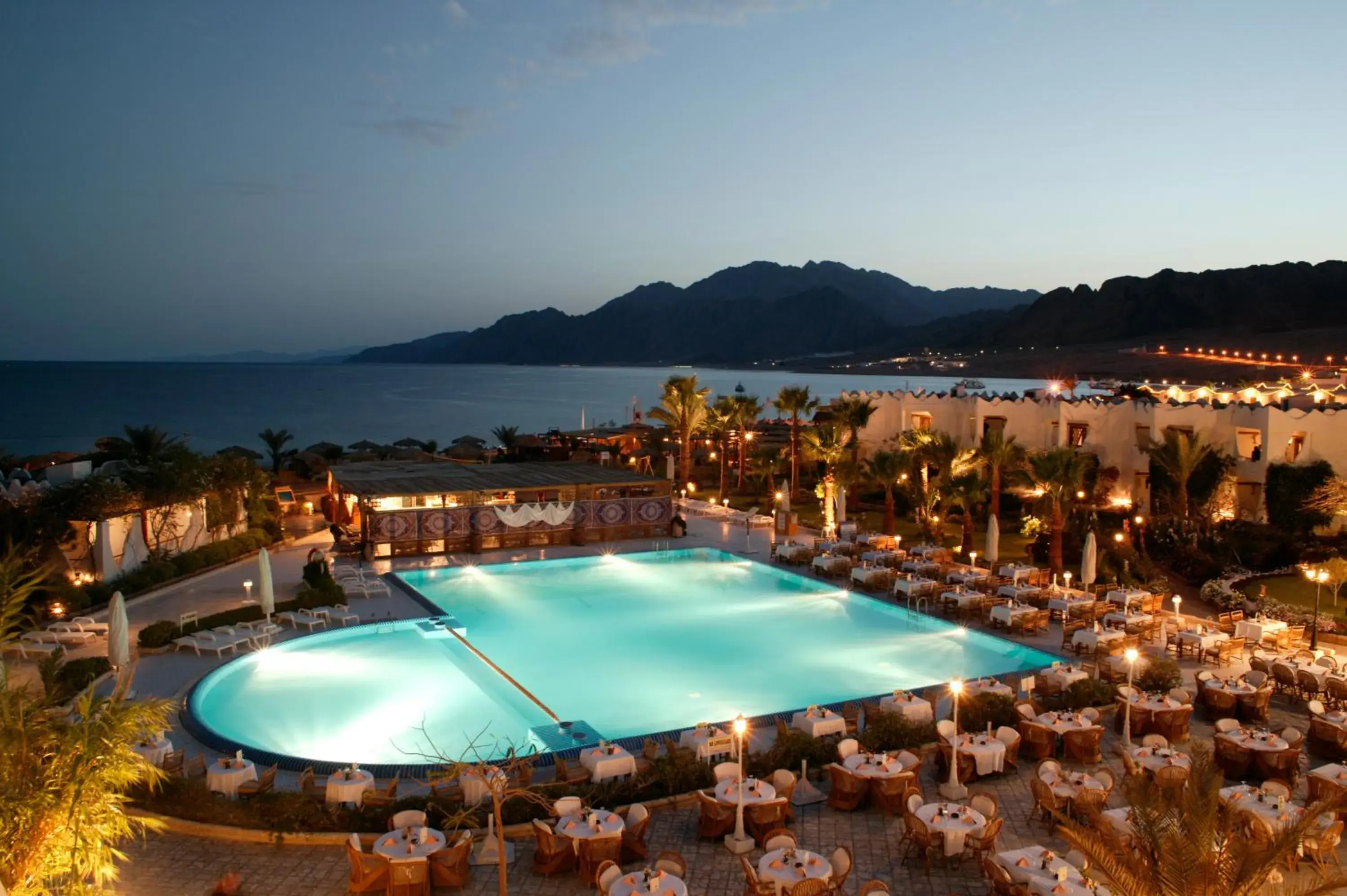 Swimming pool in Swiss Inn Resort Dahab Swimming pool in Swiss Inn Resort Dahab