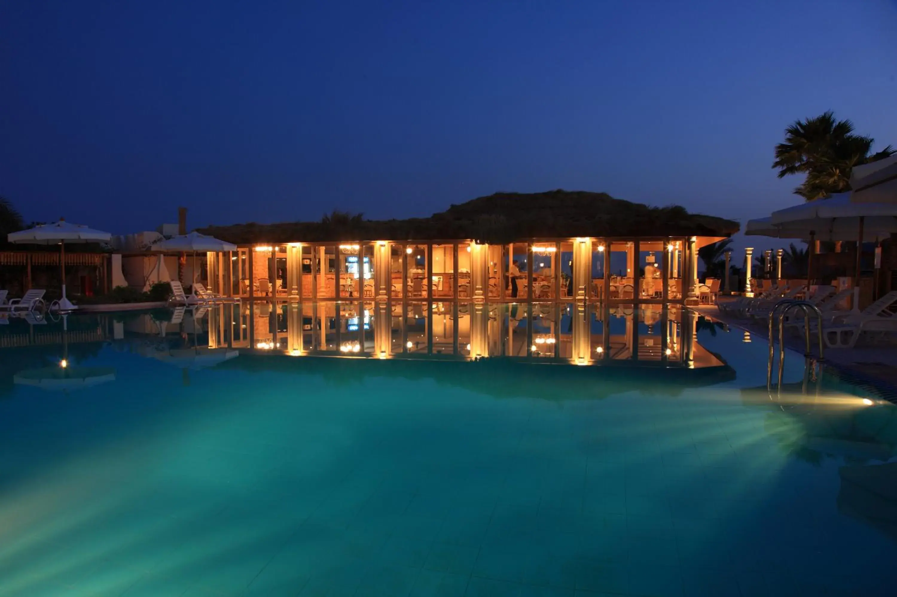 Pool view in Swiss Inn Resort Dahab Pool view in Swiss Inn Resort Dahab