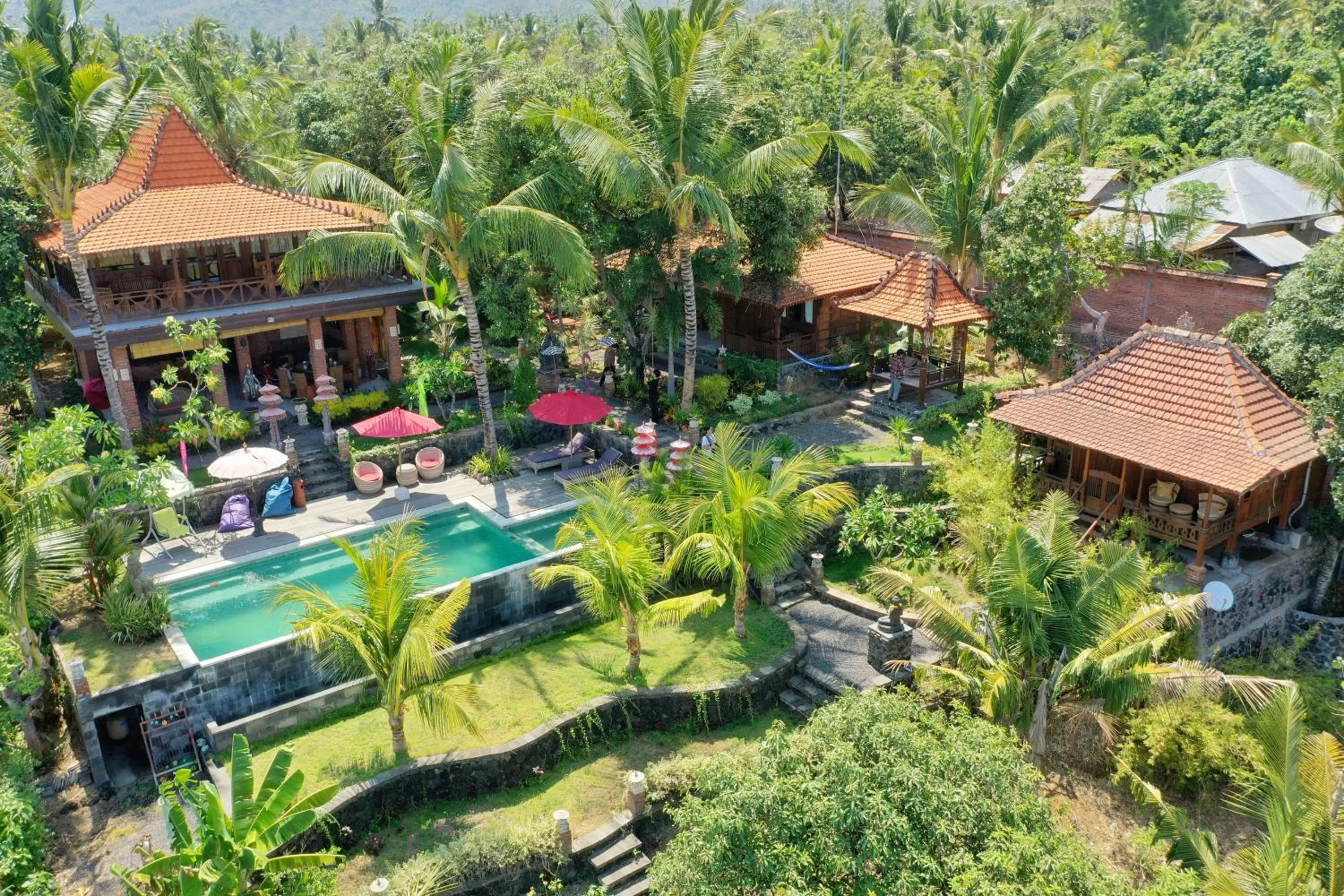 Bird's eye view in Villa Bantes mps
