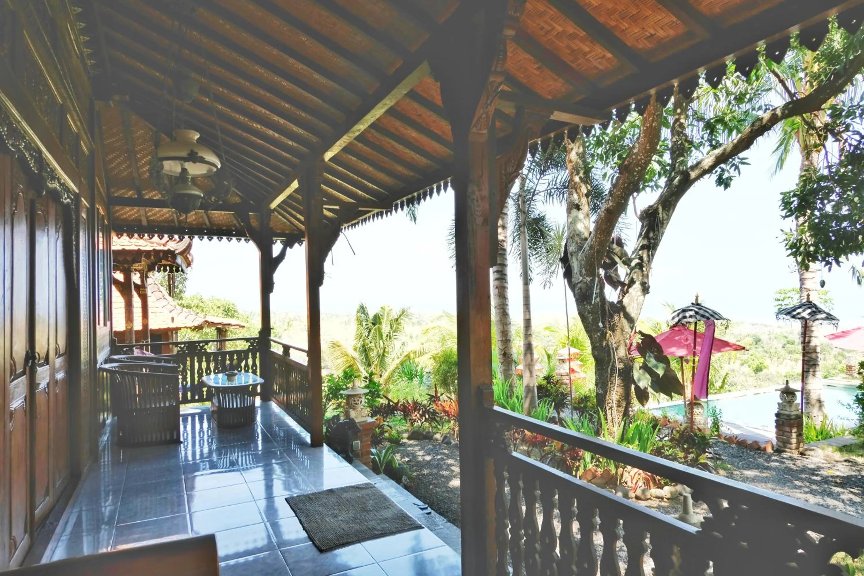 Balcony/Terrace in Villa Bantes mps