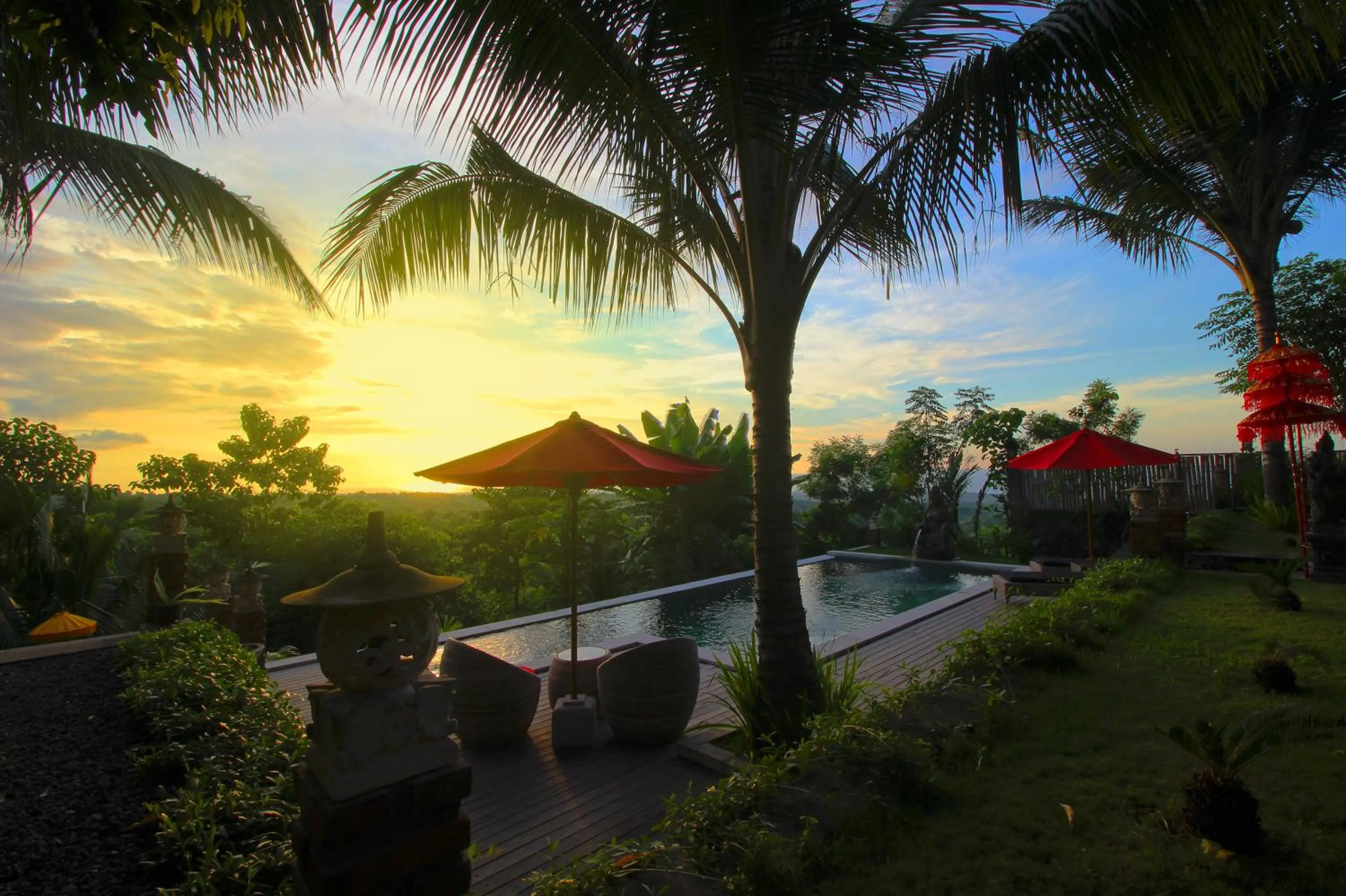 Swimming pool in Villa Bantes mps