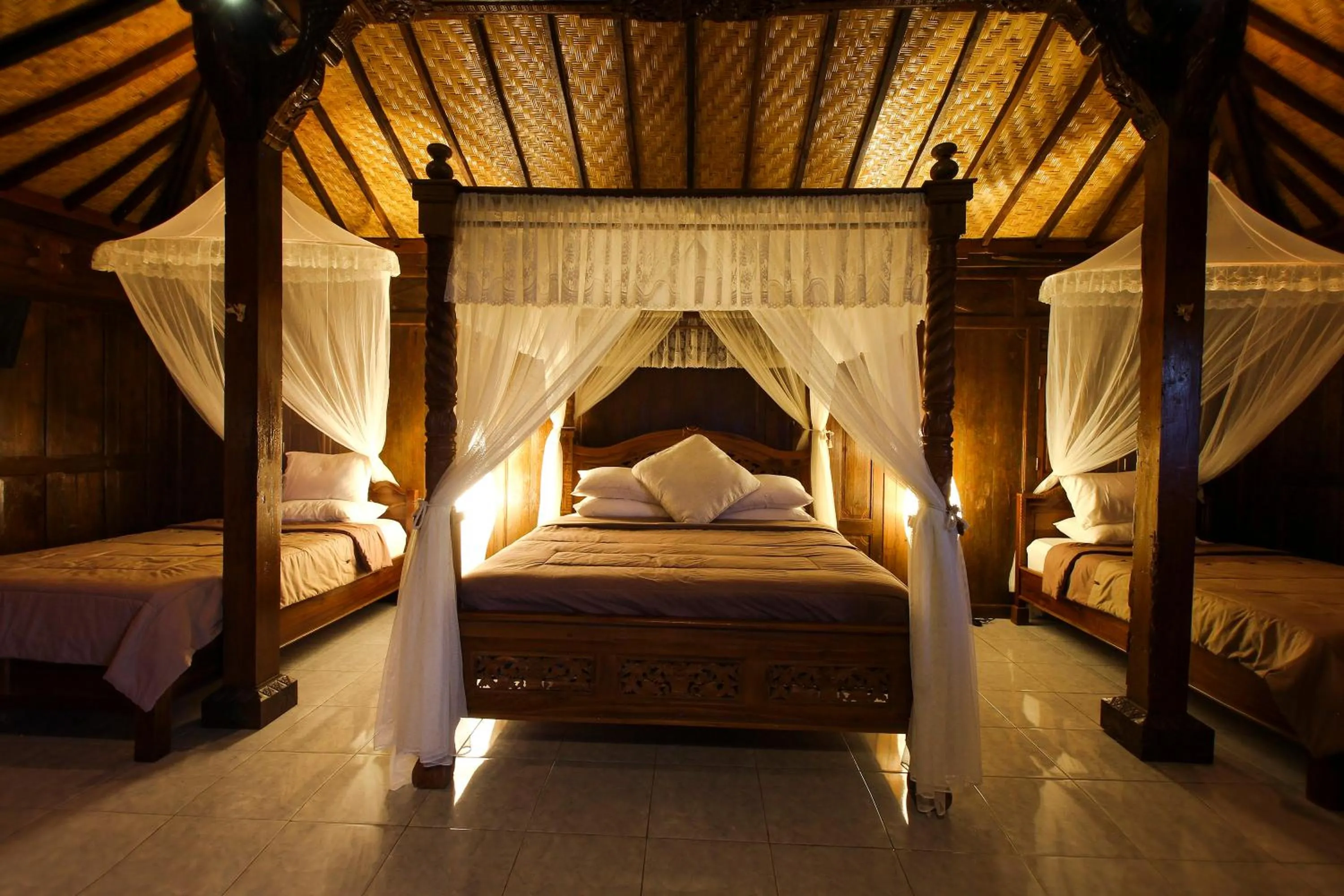 Bed in Villa Bantes mps