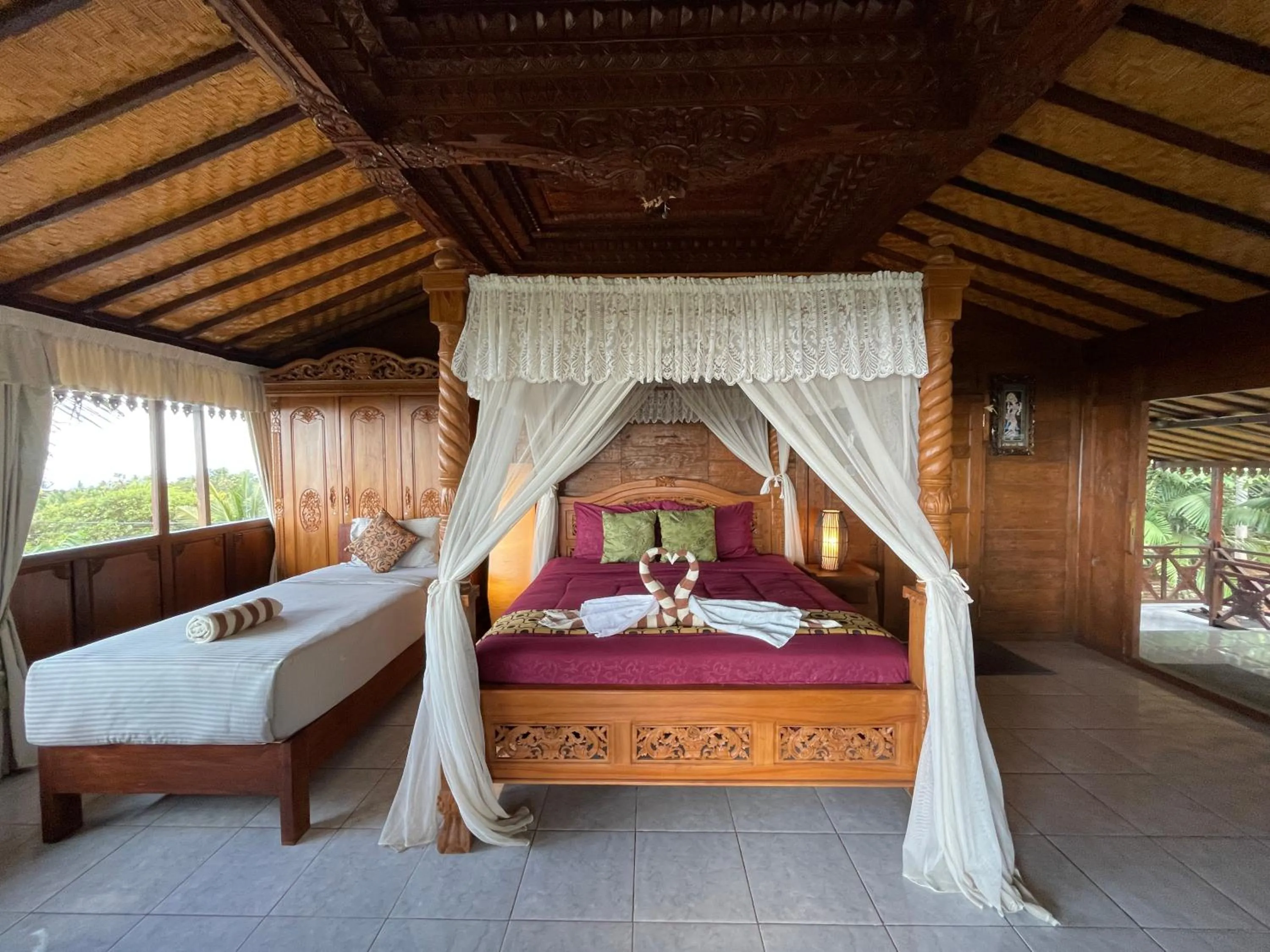 Bed in Villa Bantes mps
