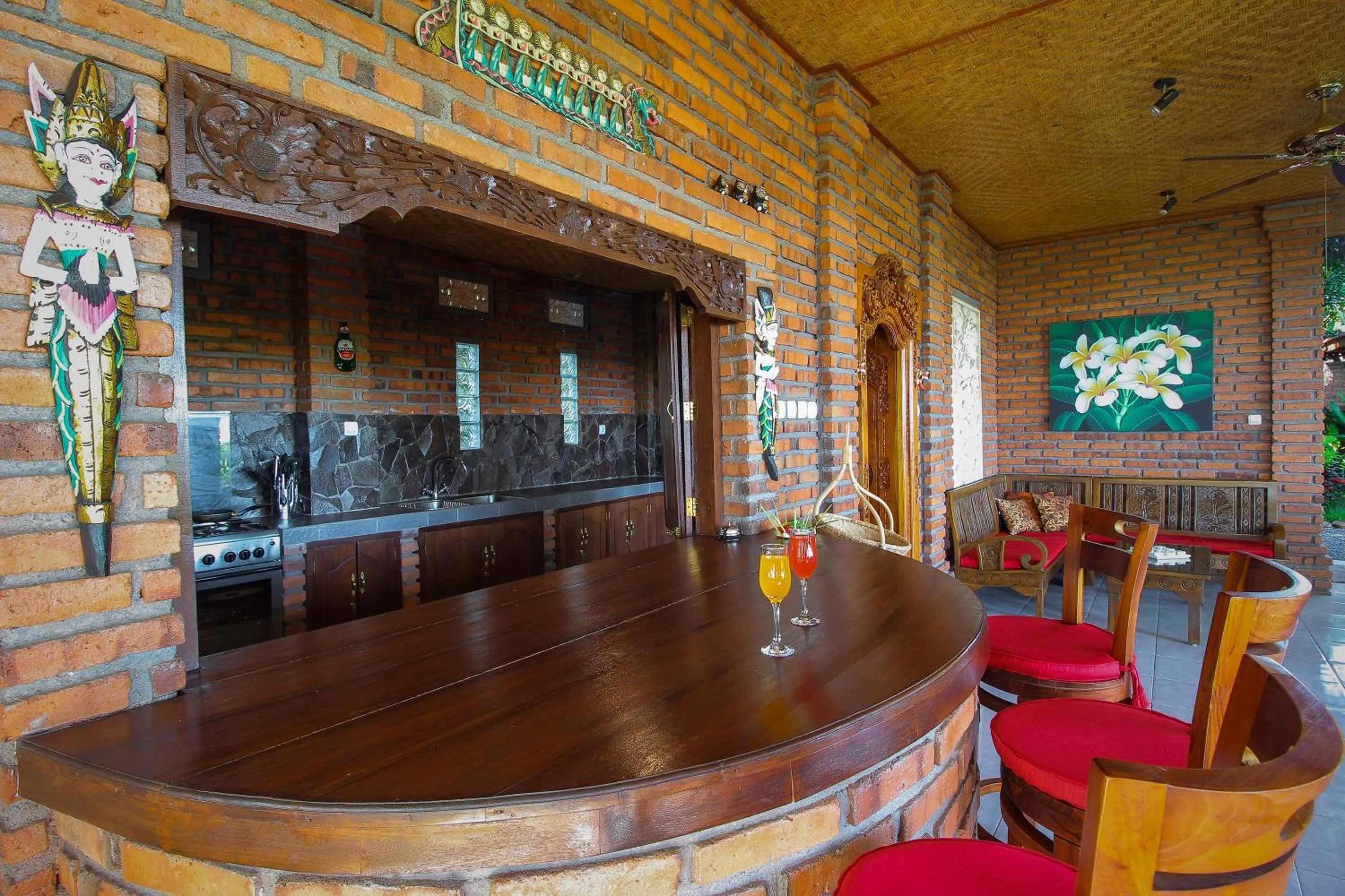 Lobby or reception in Villa Bantes mps
